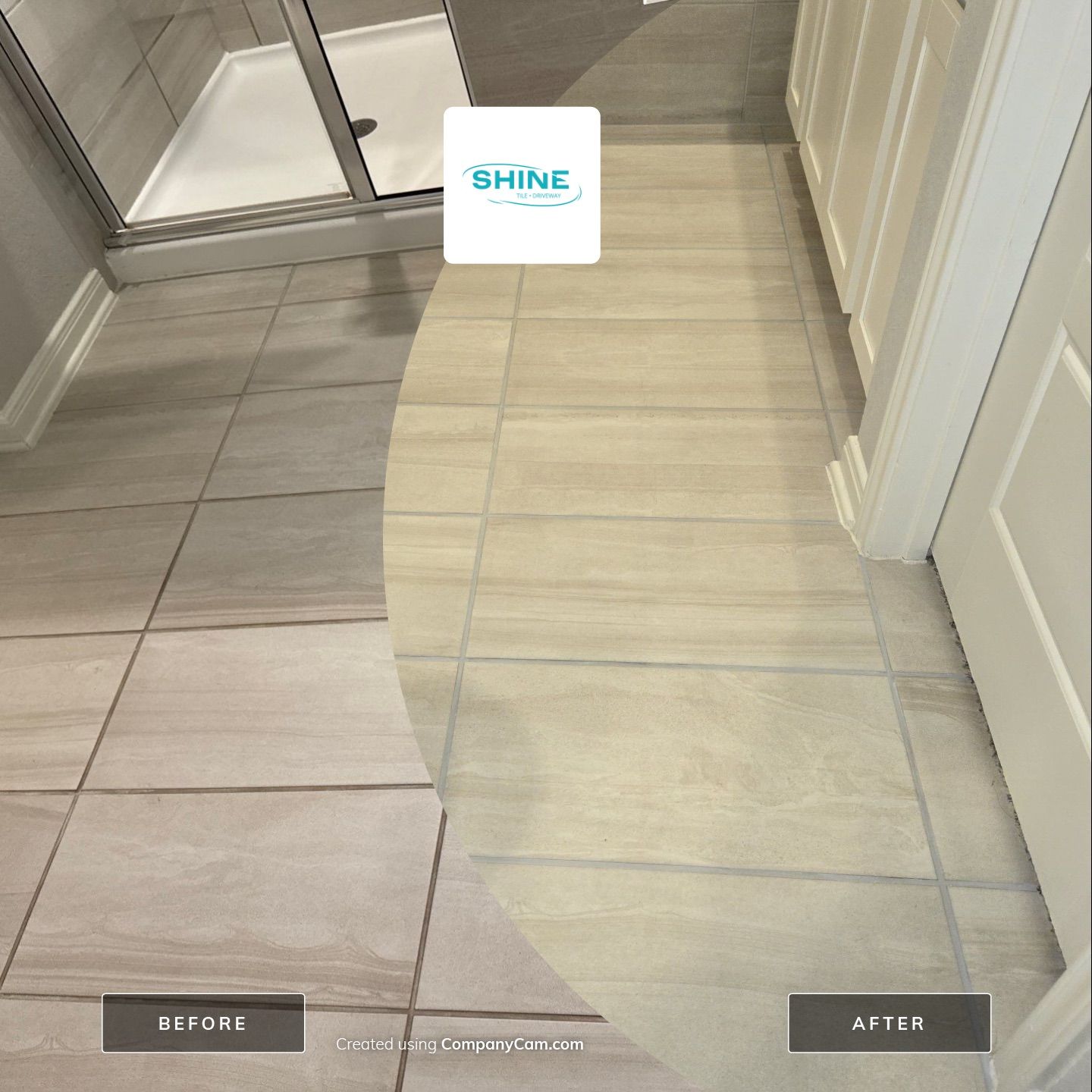 Project in Balcones Creek by SHINE Tile and Grout Cleaning