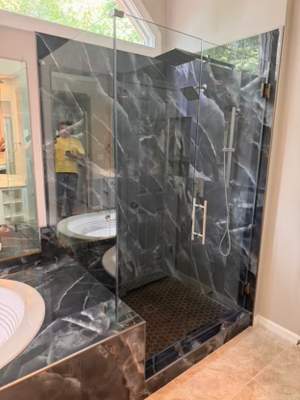 Master bathroom renovation