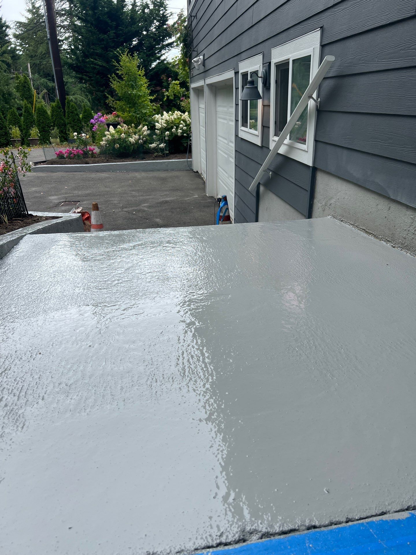 Epoxy Stairs & Sealcoat Driveway Application by Jireh Asphalt & Concrete Inc 