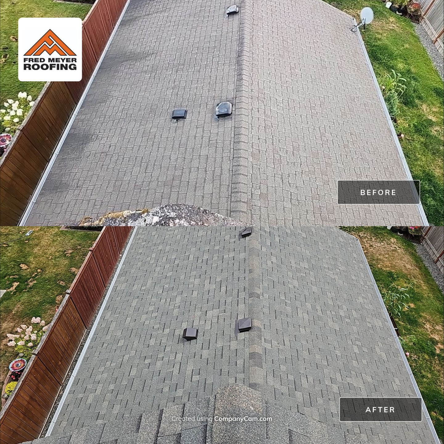 Roofing Project in Sumner by Fred Meyer Roofing