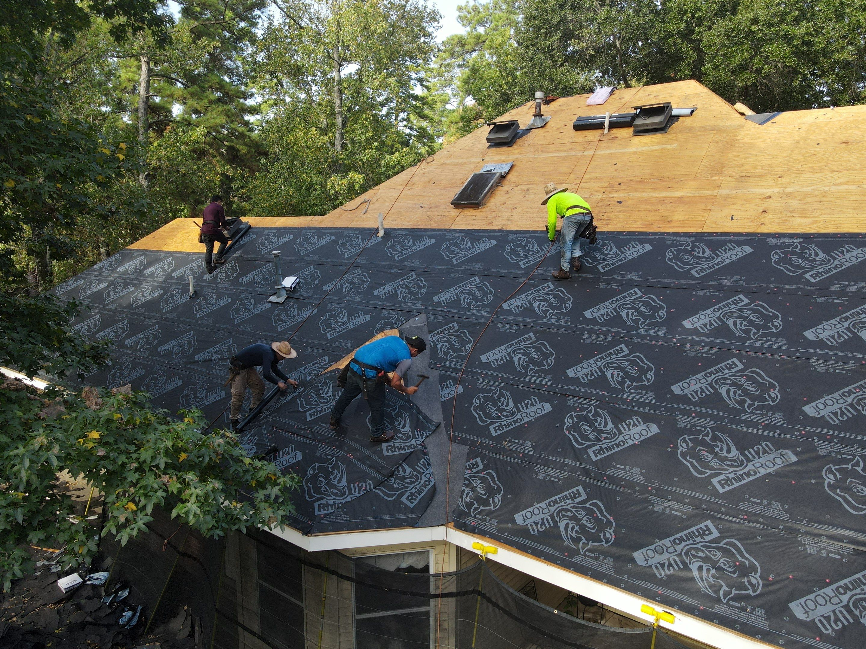 Residential Roofing Installation using Owen's Corning by Roof Concepts Construction