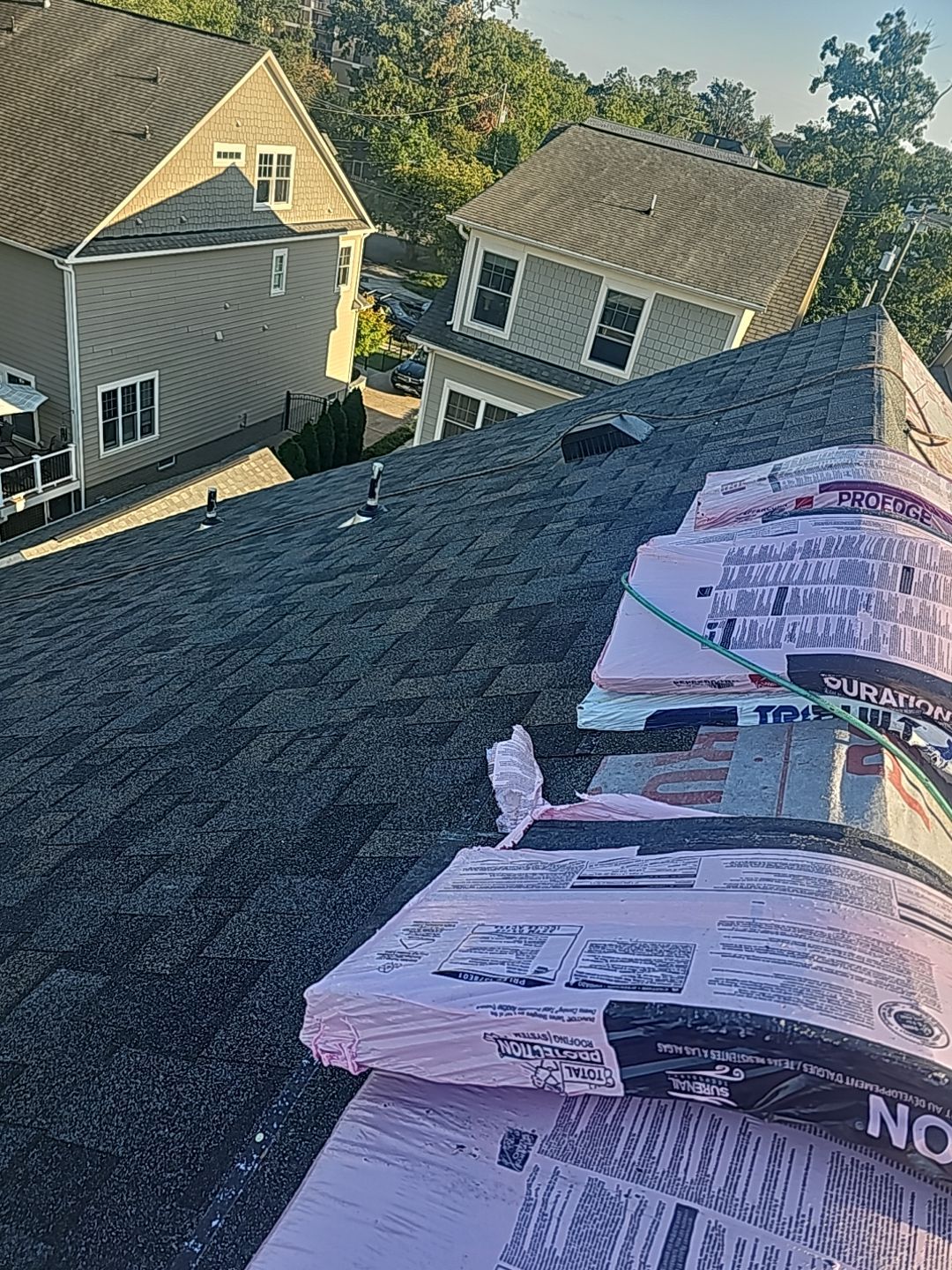 Residential Roofing Installation using Shingles  by Real1Construction