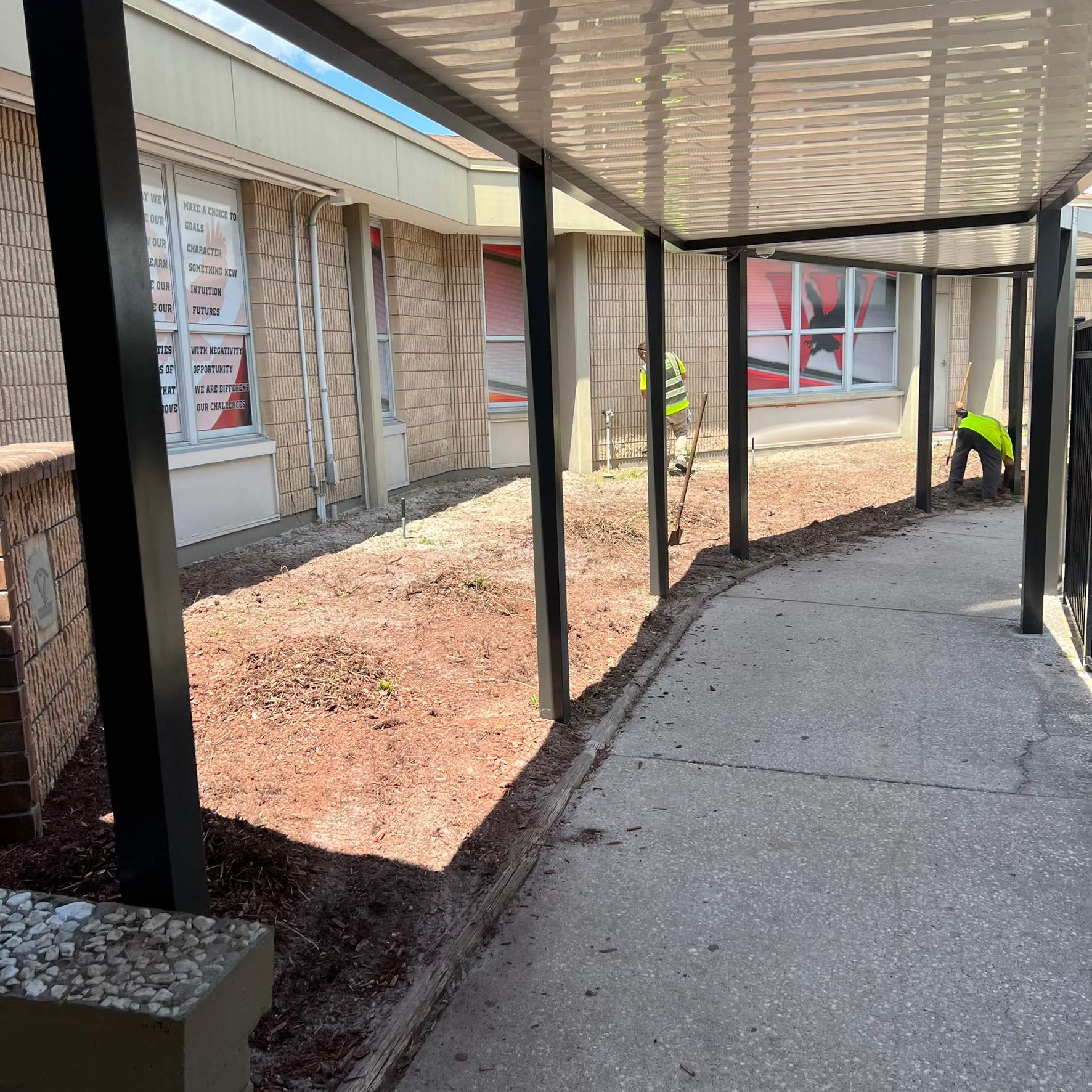 Landscape Install | Wilkinson JHS by ProGreen Services