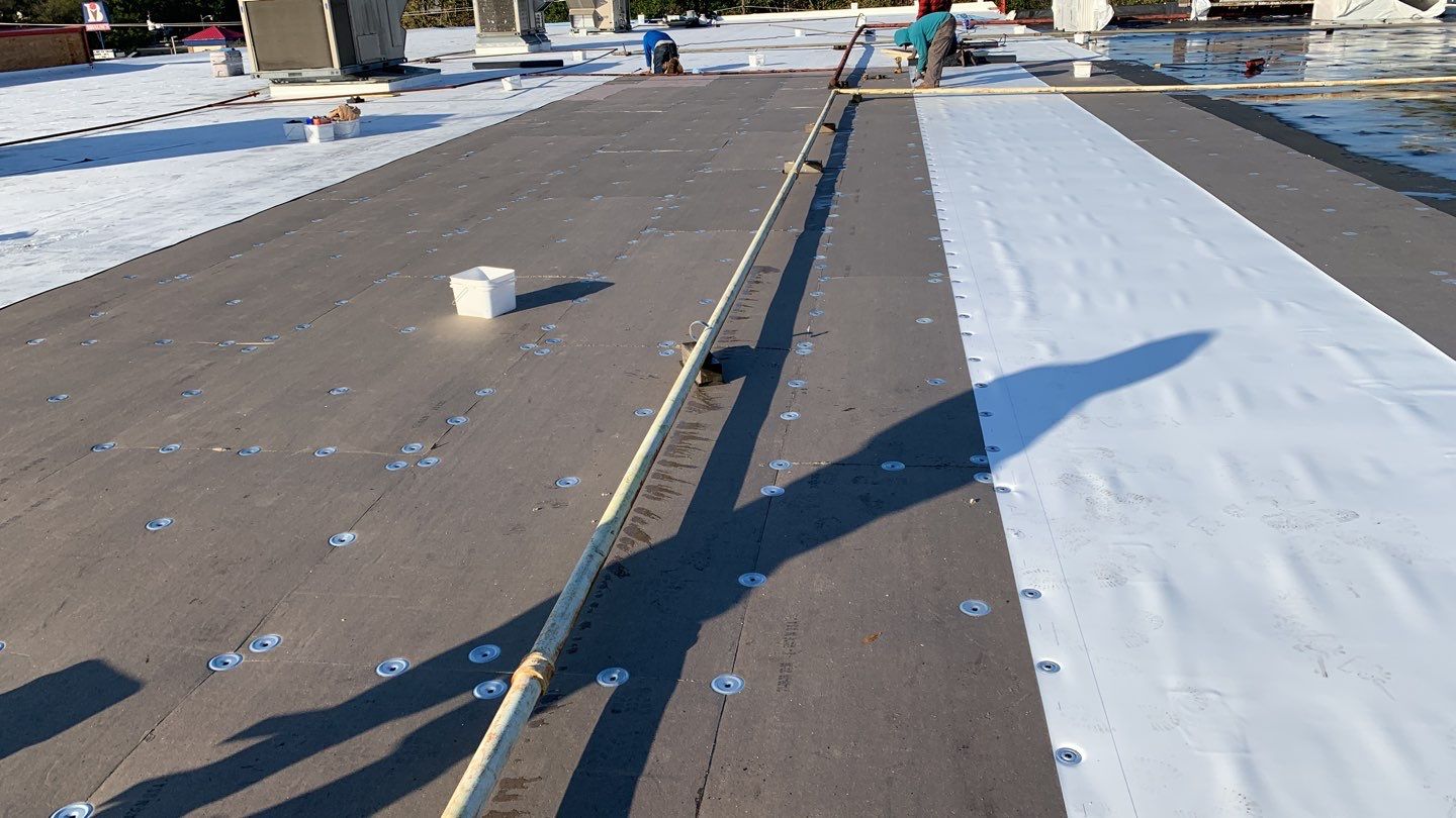 VA Clinic/Tractor Supply in Idabel, Oklahoma by Hostetler Roofing