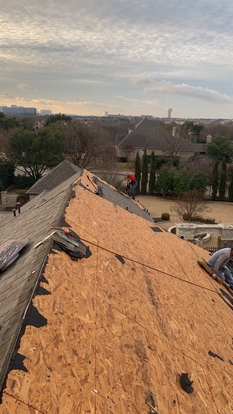 Full Roof Replacement On Beautiful Home in McKinney Texas by Elite Roofing LLC