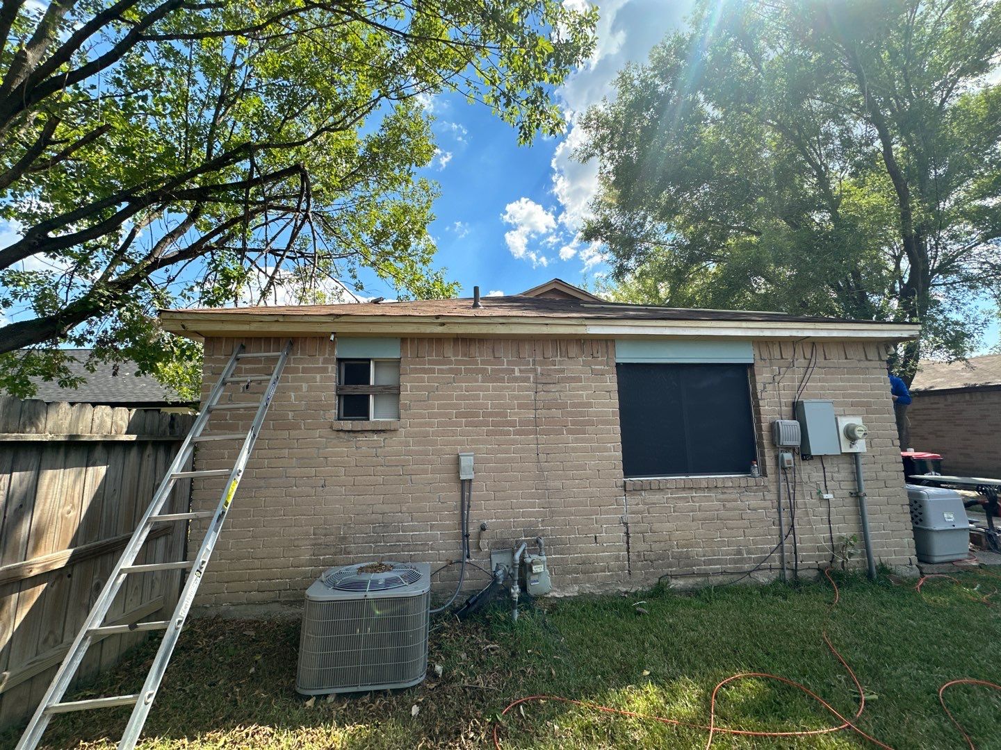 Hail Damage using Owen's Corning Duration (Lifetime) Shingles by Roof Repair Company