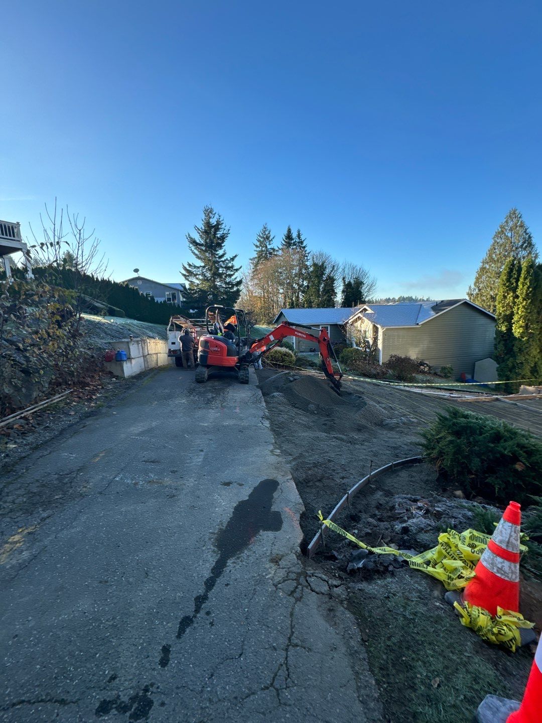 Raphil Haswega Concrete Driveway  by Jireh Asphalt & Concrete Inc 