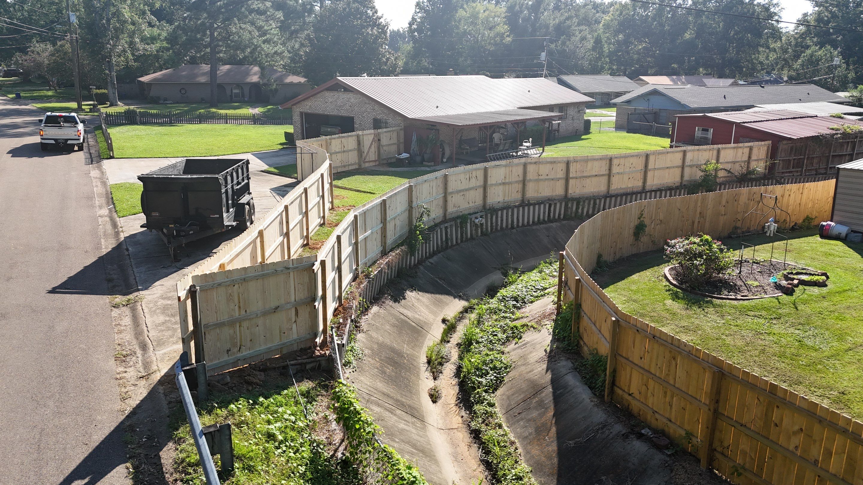 6’ Treated Pine Privacy 4x4 by Roberson Construction LLC