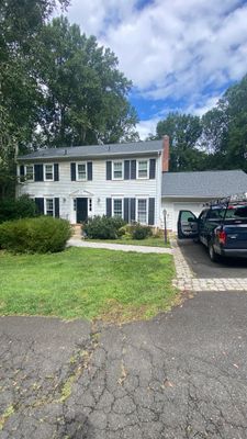 Oakton: Residential Roof Replacement with CertainTeed Landmark Designer Shingles in Pewter