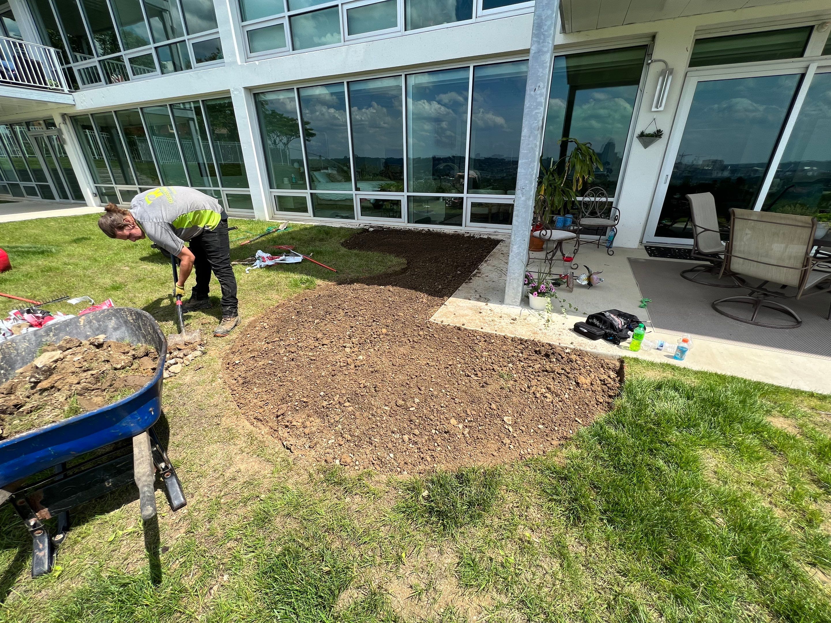 Landscape Bed Creation & Plant Install by Reisenberg’s Lawn & Landscape, LLC