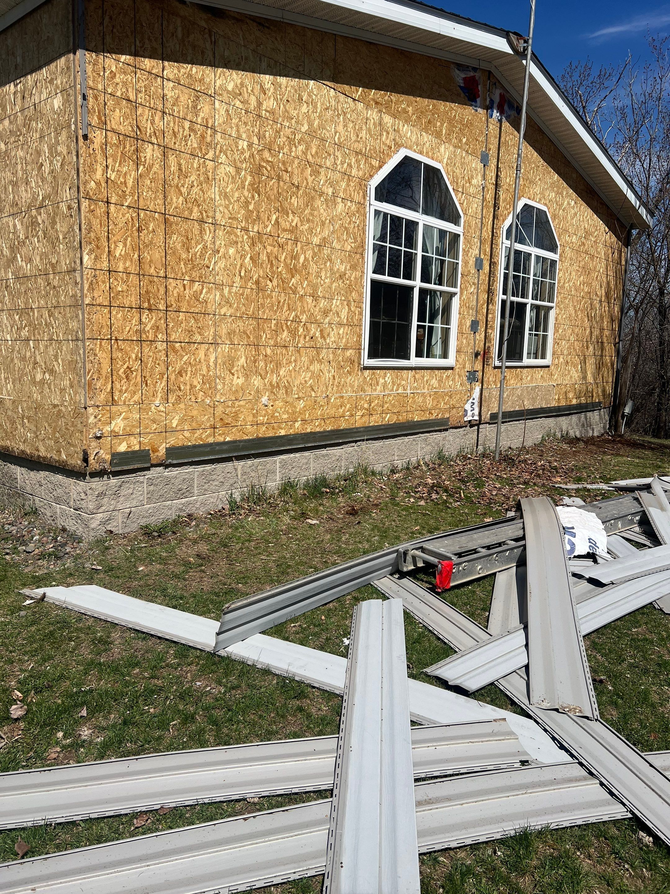 Total exterior remodel. Brook Park Mn by Koska construction llc