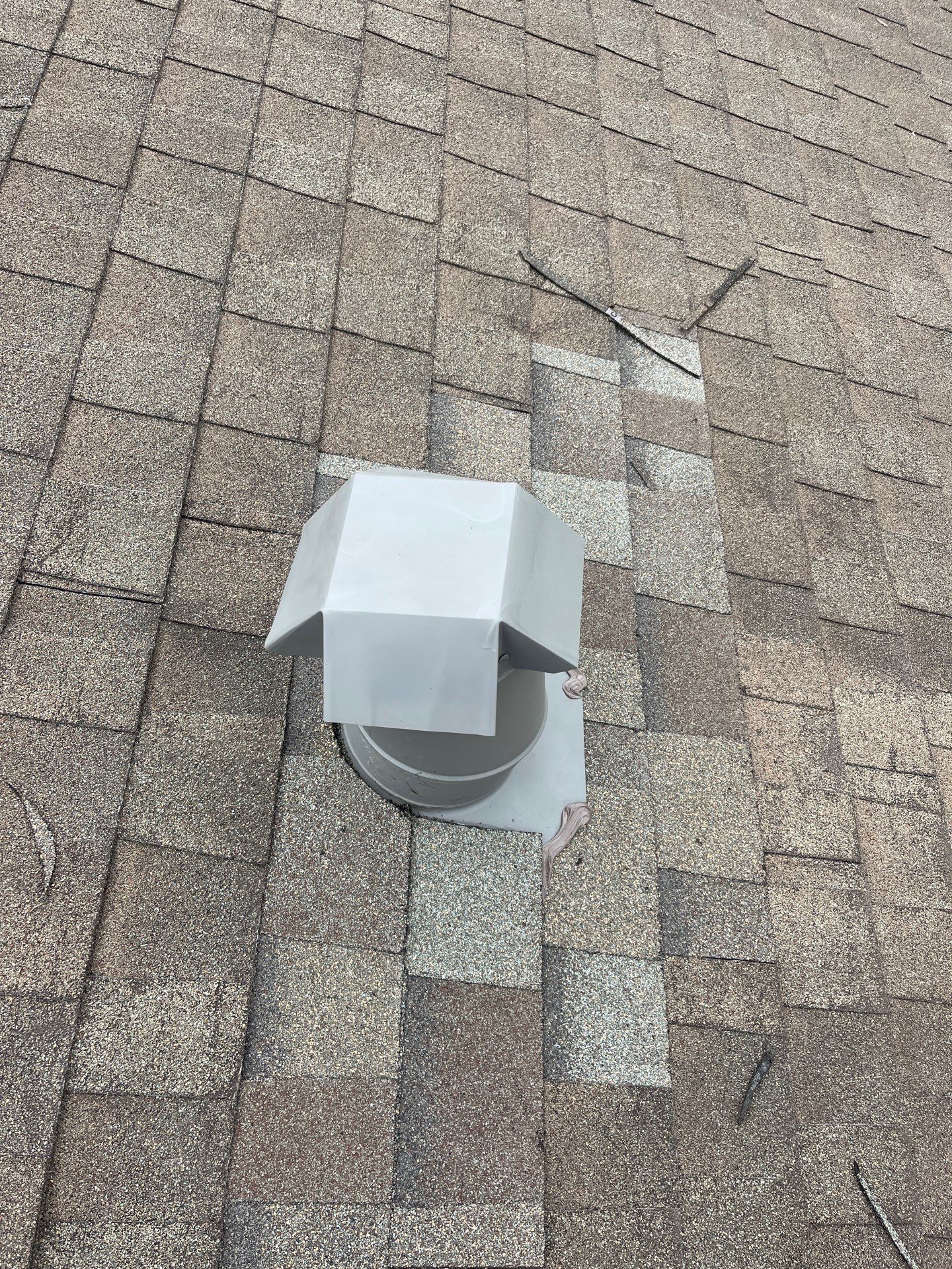 Hail Damage using Owen's Corning Duration (Lifetime) Shingles by Roof Repair Company