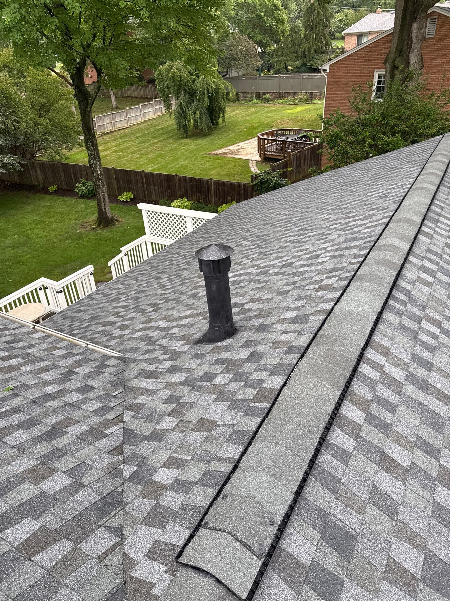 Alexandria: Residential Roof Replacement with GAF Timberline HDZ in Nantucket Morning by RM Banning, Inc.