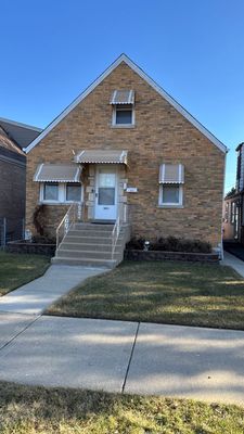 Completed gutter protection installation in Chicago, IL 60634