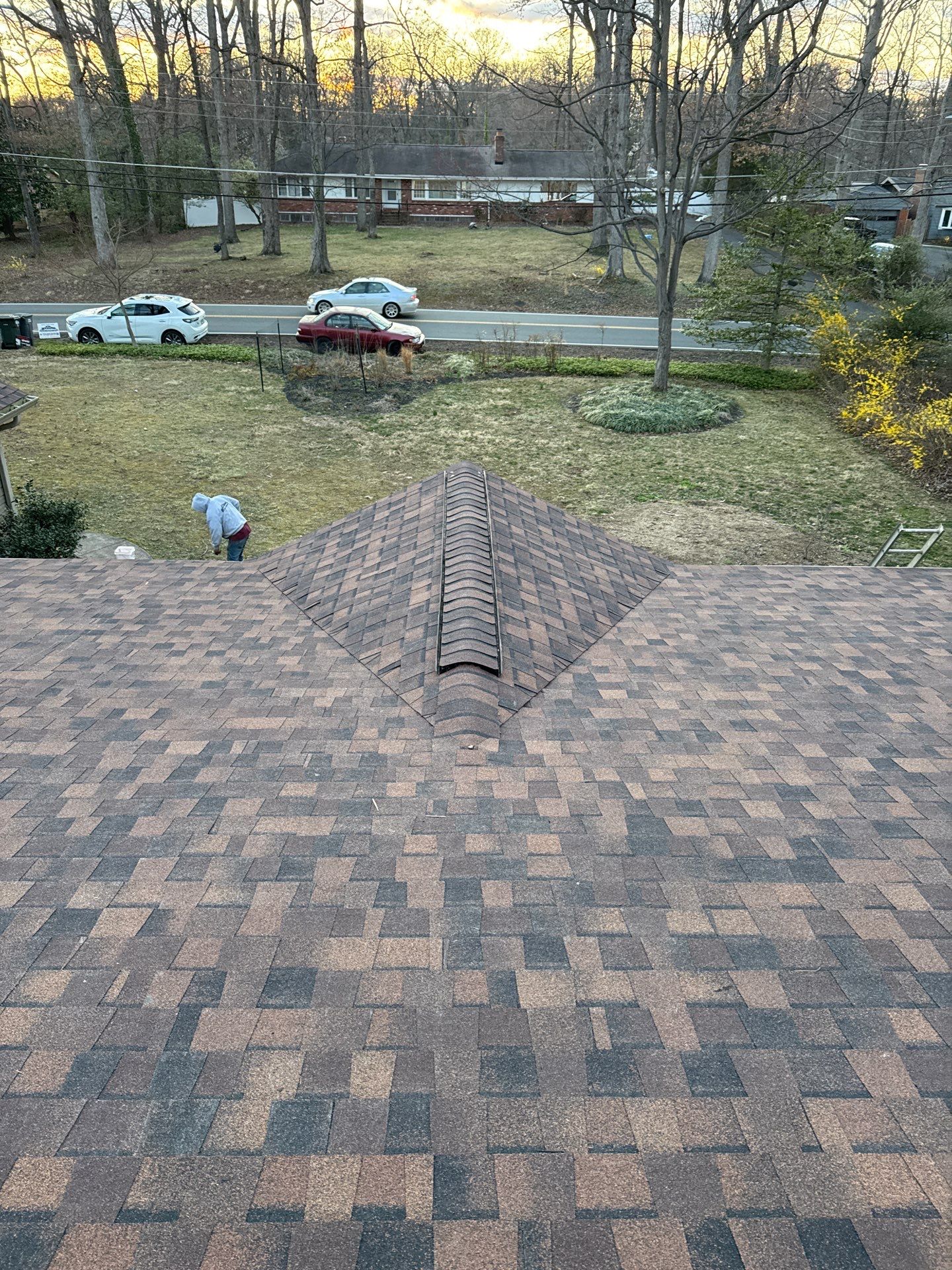 Fairfax: Residential Roof Replacement with CertainTeed Landmark Pro in Max Def Burnt Sienna by RM Banning, Inc.