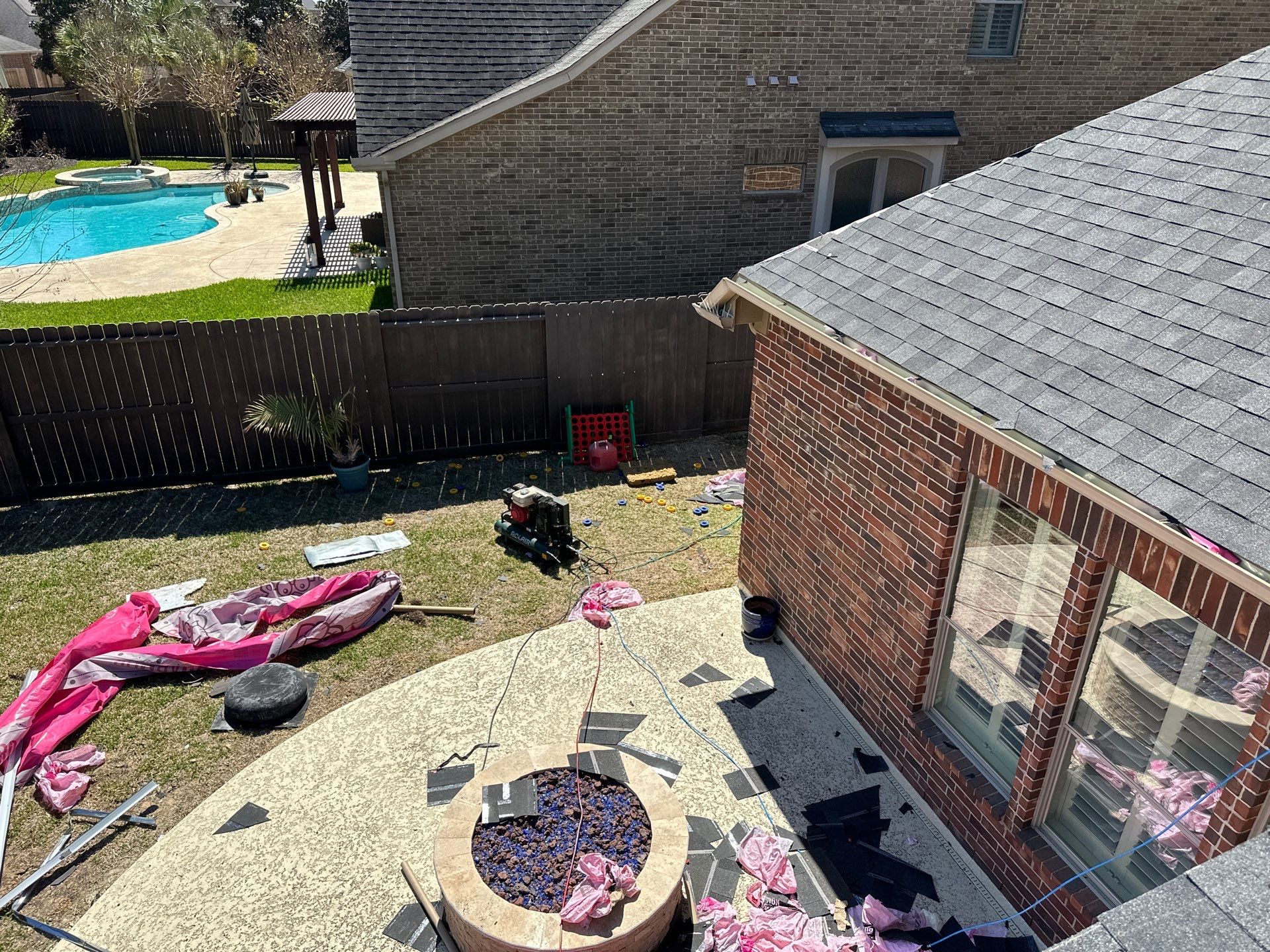 Project in Fulshear by Motion Roofing