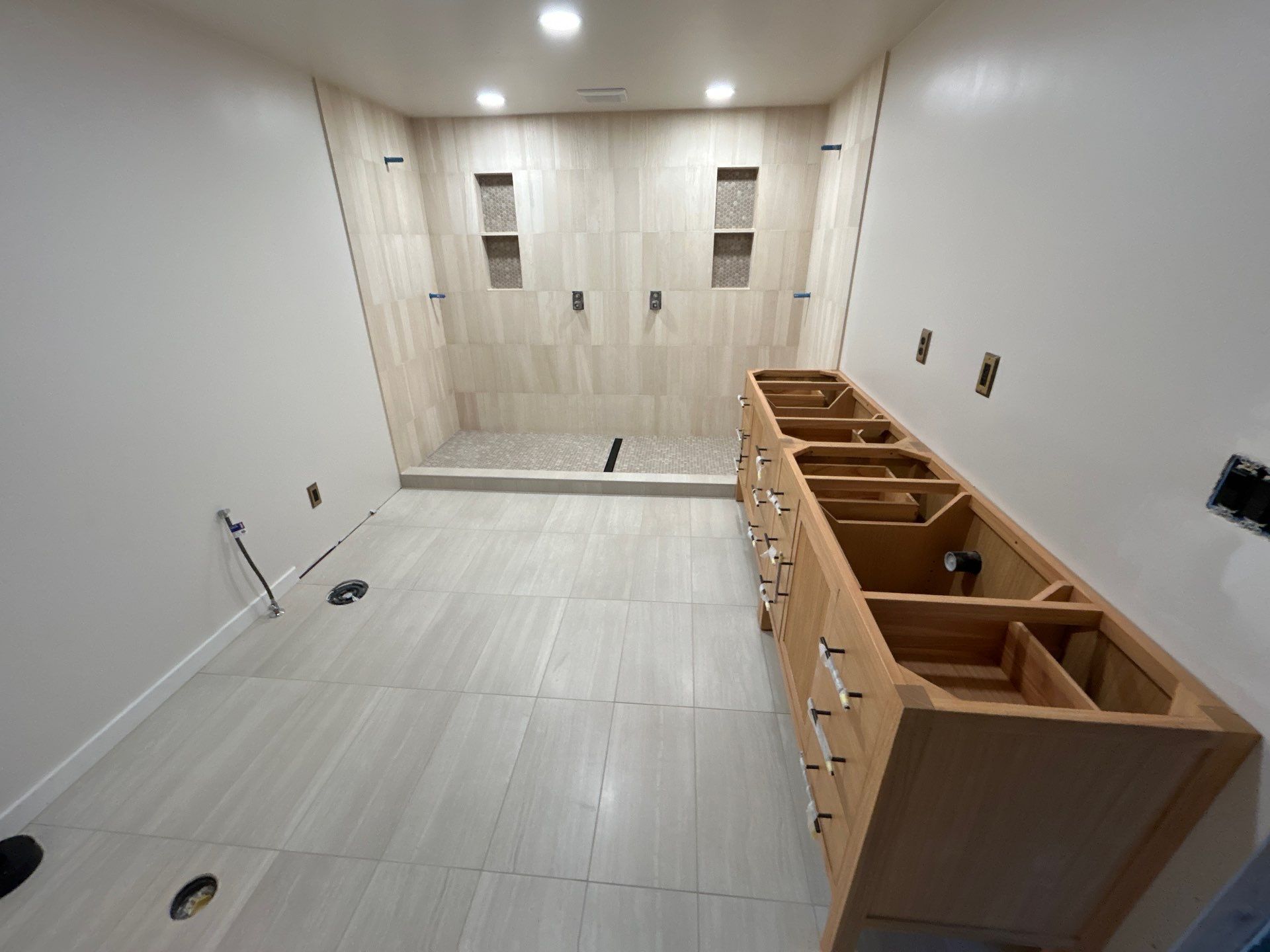 Master Bathroom in Millcreek by Rudd Builders LLC