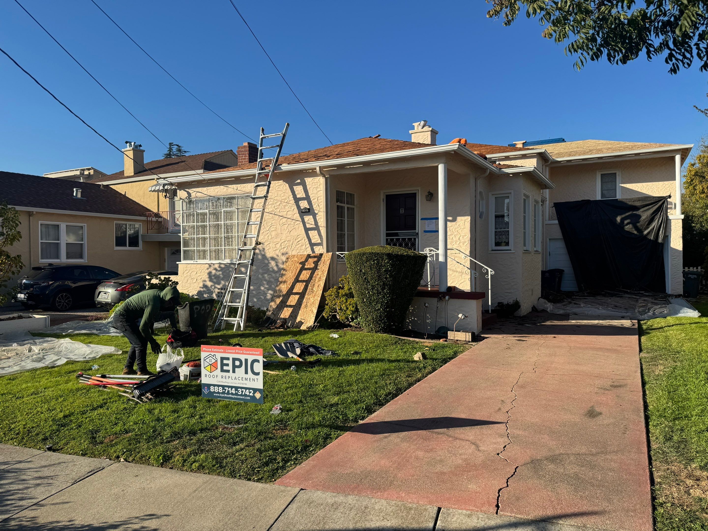 Roof Replacement - San Leandro, CA 94577 by Epic Roof Replacement
