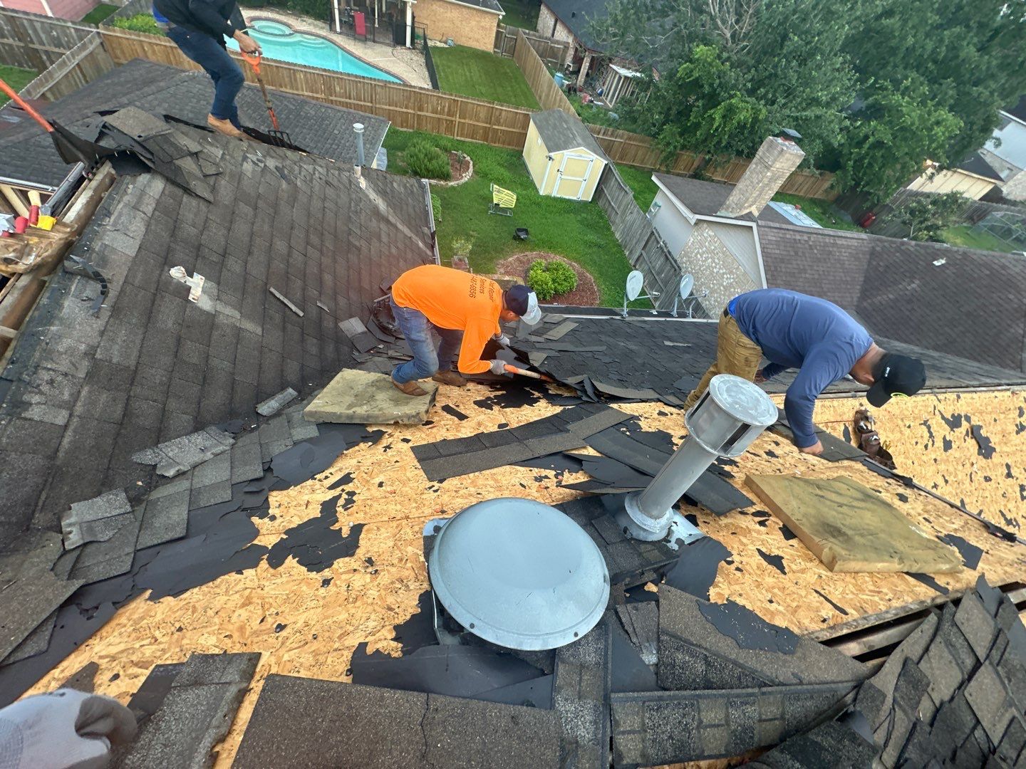 Roof Repair in Stafford TX by Roof Repair Company
