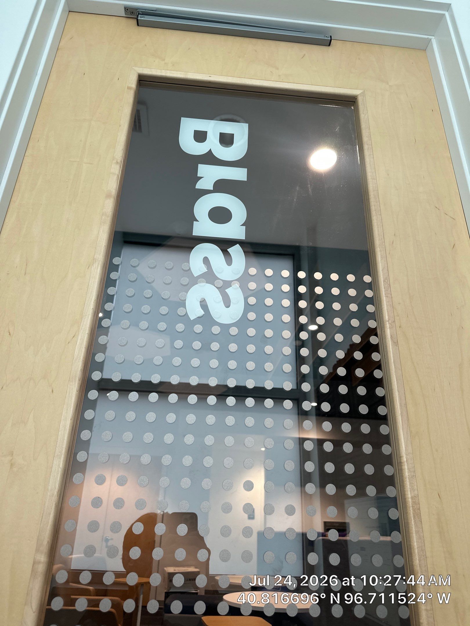 Commercial Interior Flooring and Window Installation in Lincoln by CompanyCam Sales Demo