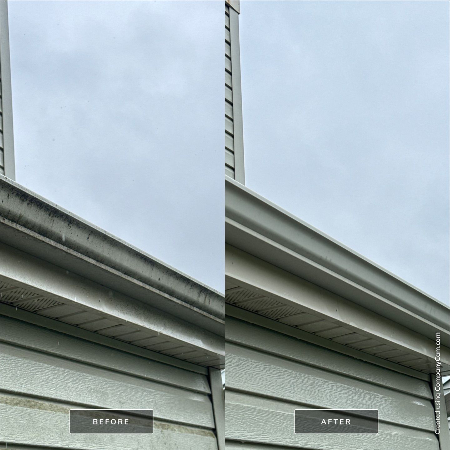 Project in Island Lake by Simmons Power & Soft Washing