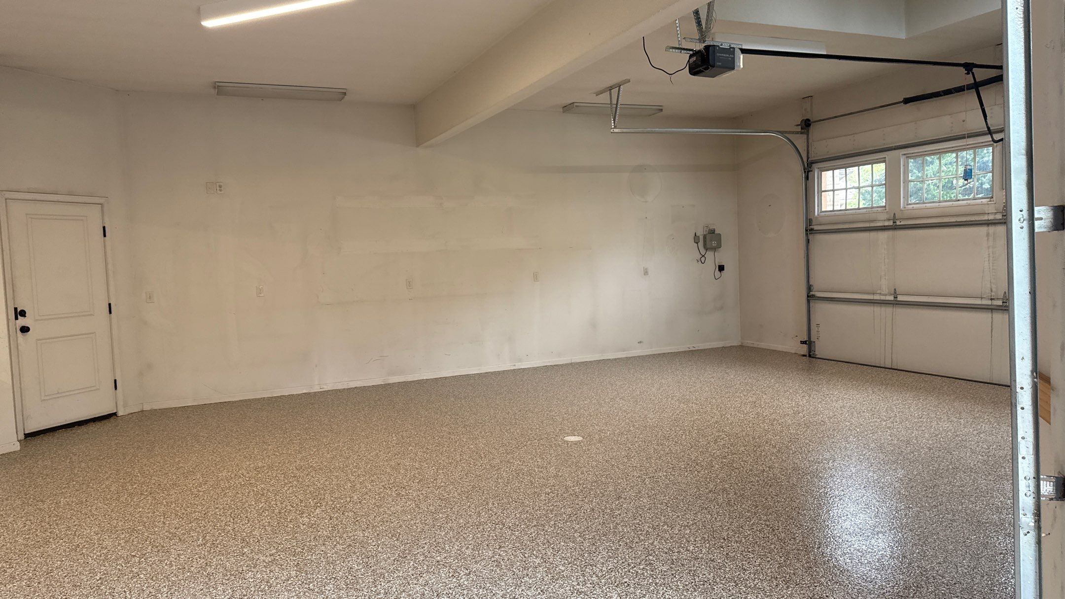 Chekc out this Bean Flake Floor  by Banner Garage