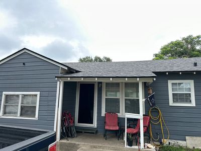 Residential Roofing Installation using Owens Corning Tru Defintion Estate Grey