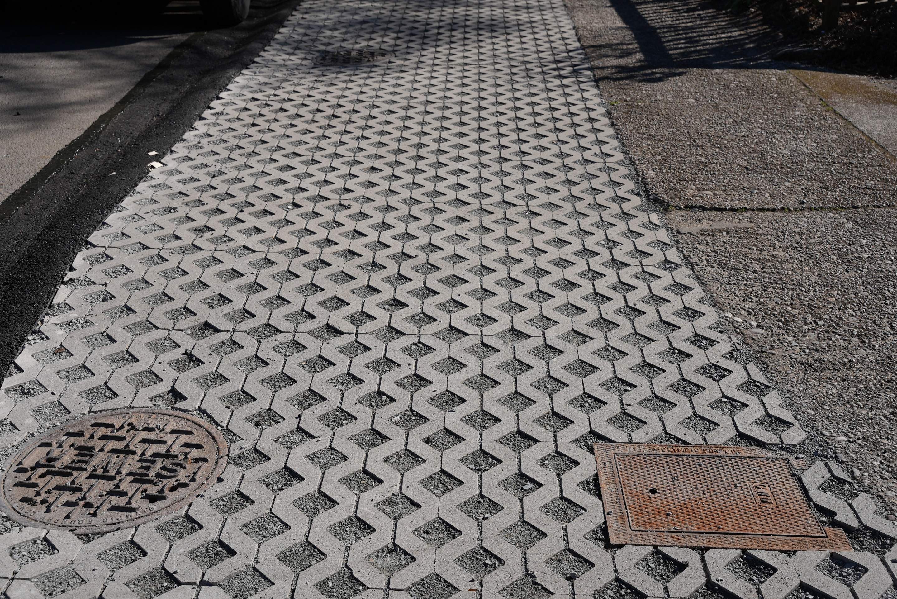 Russell | Turfstone Pavers Driveway  by Jireh Asphalt & Concrete Inc 