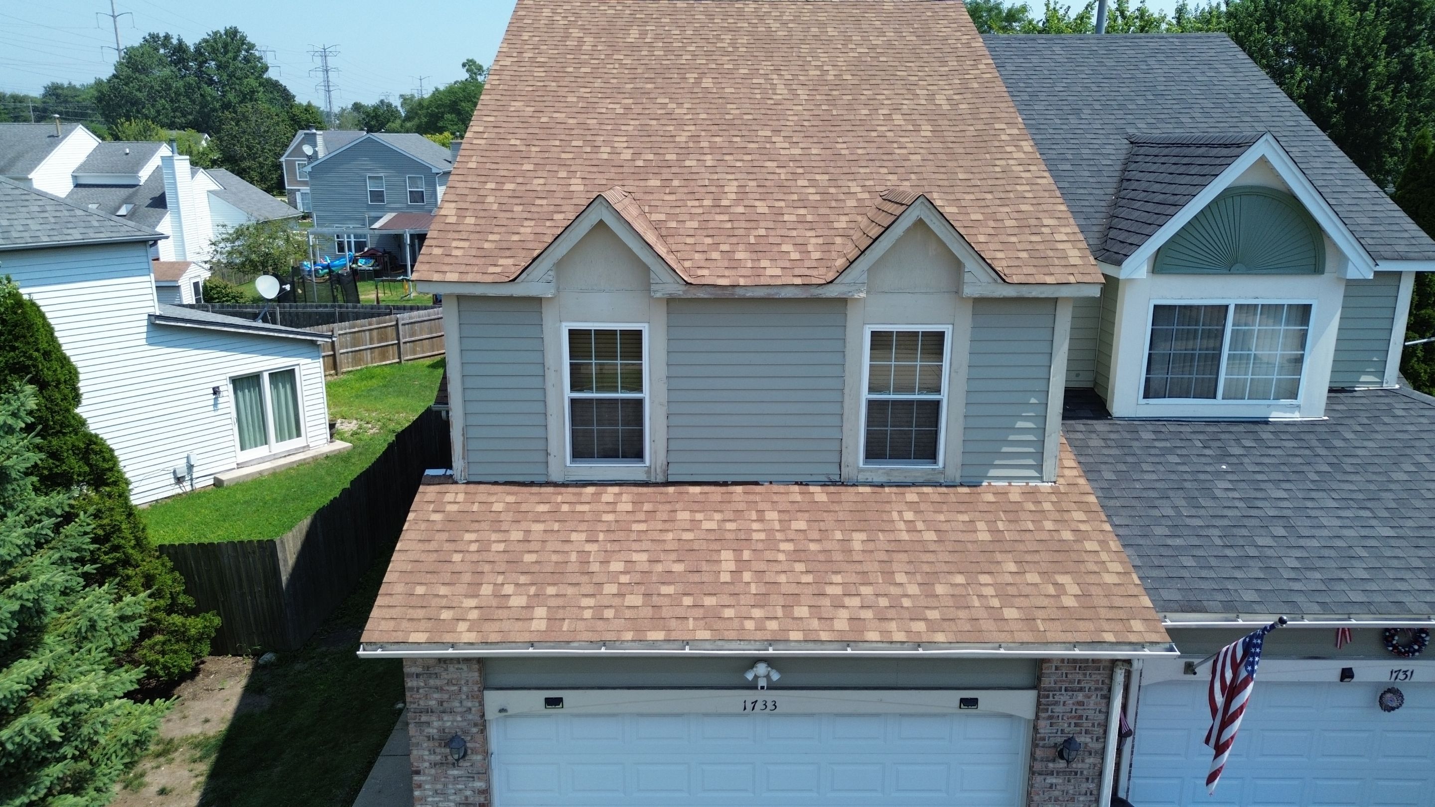 Roof and siding replacement by hail and wind damage by Just Brilliant Restoration JBR