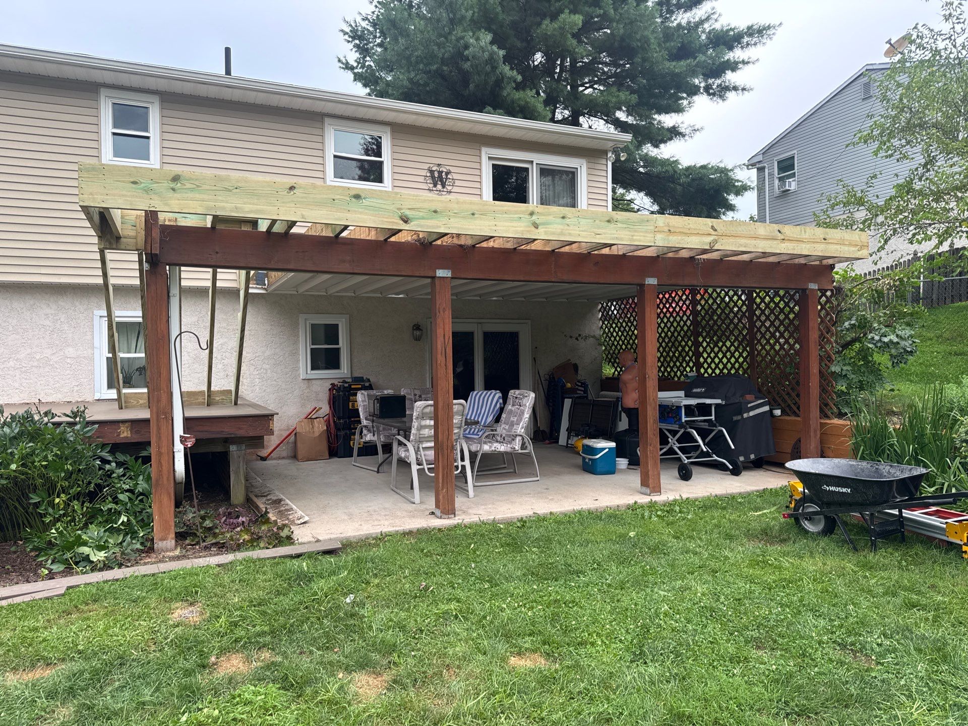 Project in Pottstown by deck guardian