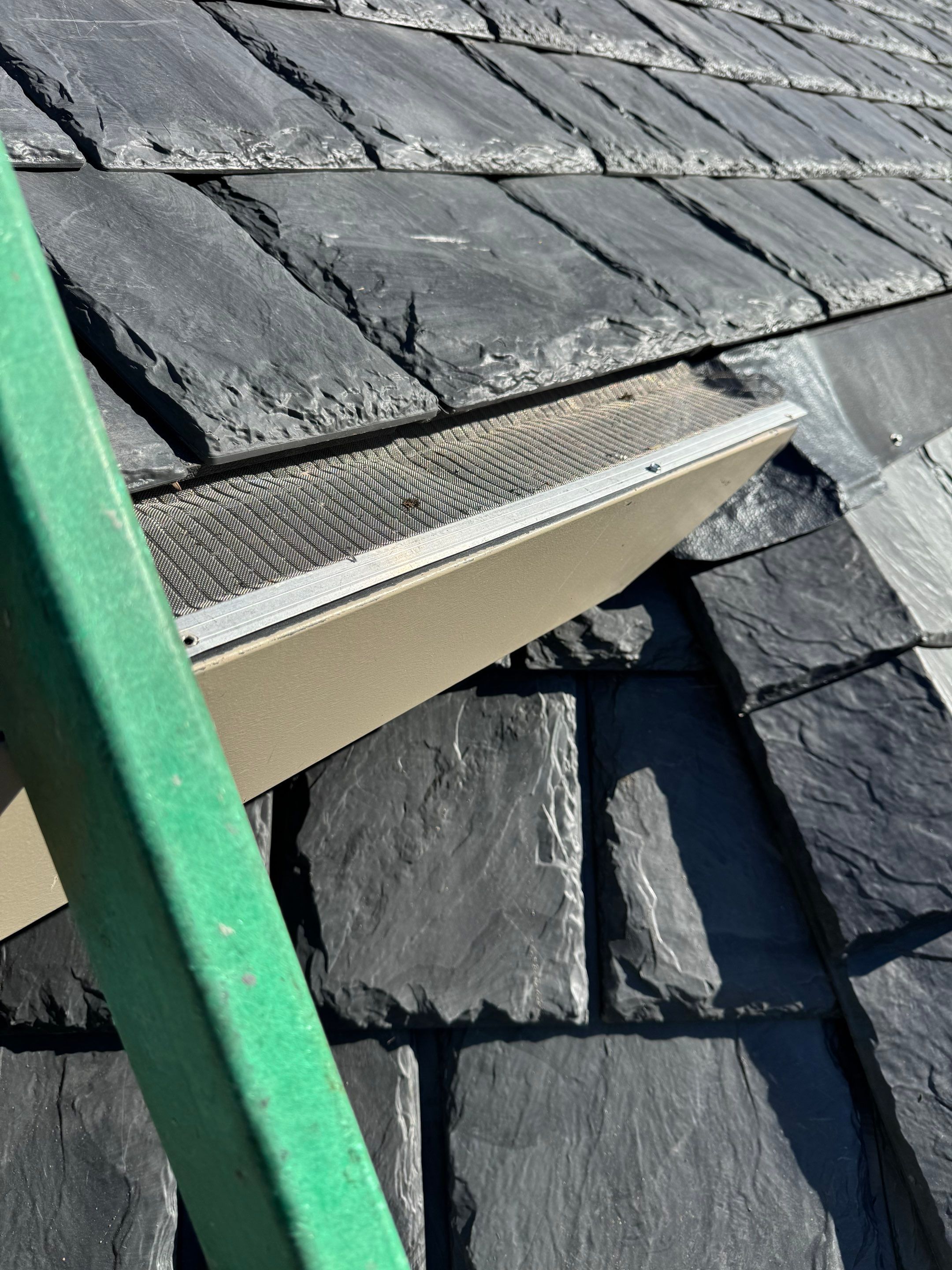 Residential Roofing Installation using Slate by Acker Roofing