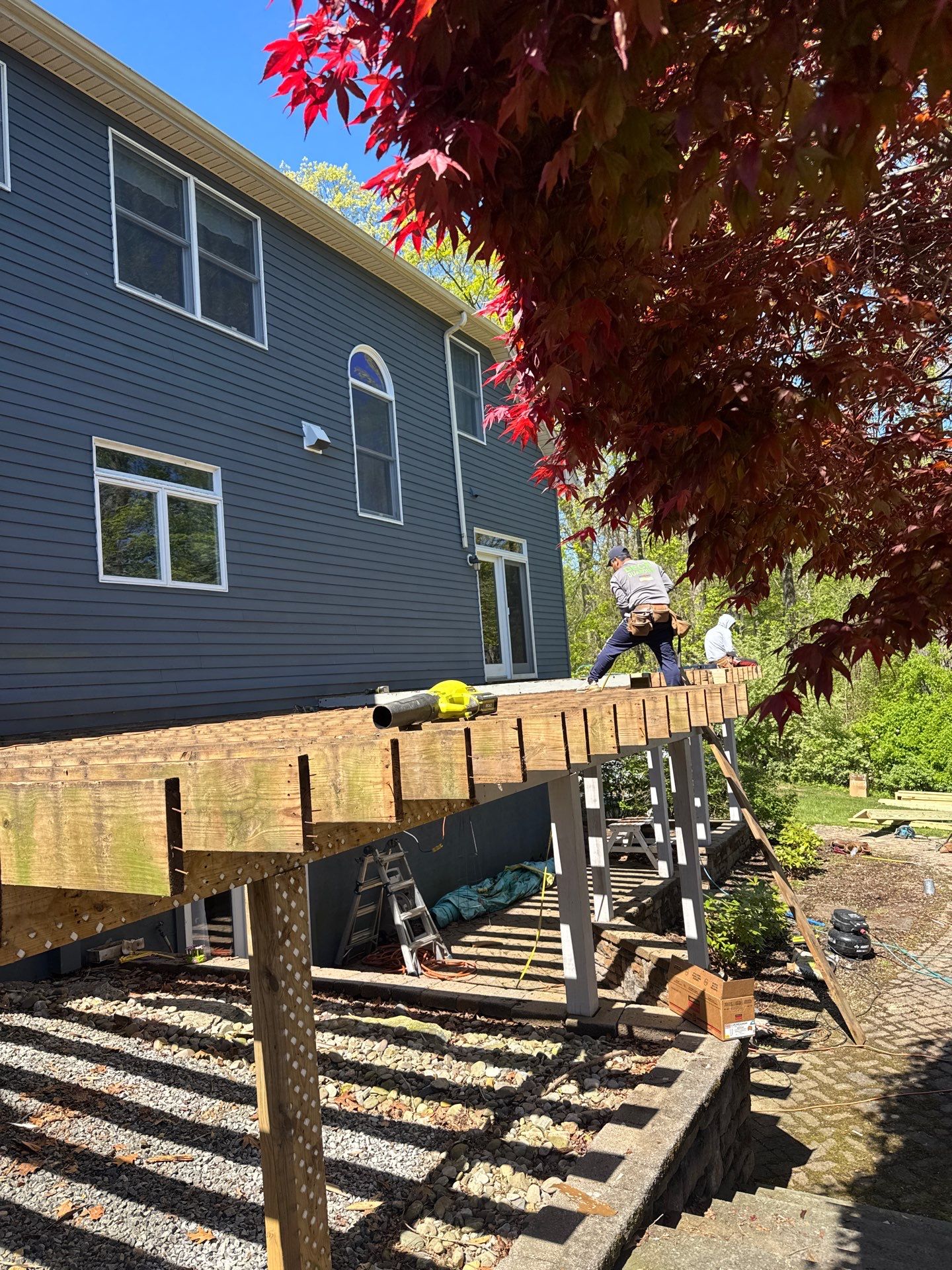 Deck Resurface In Mendham, New Jersey by deck guardian