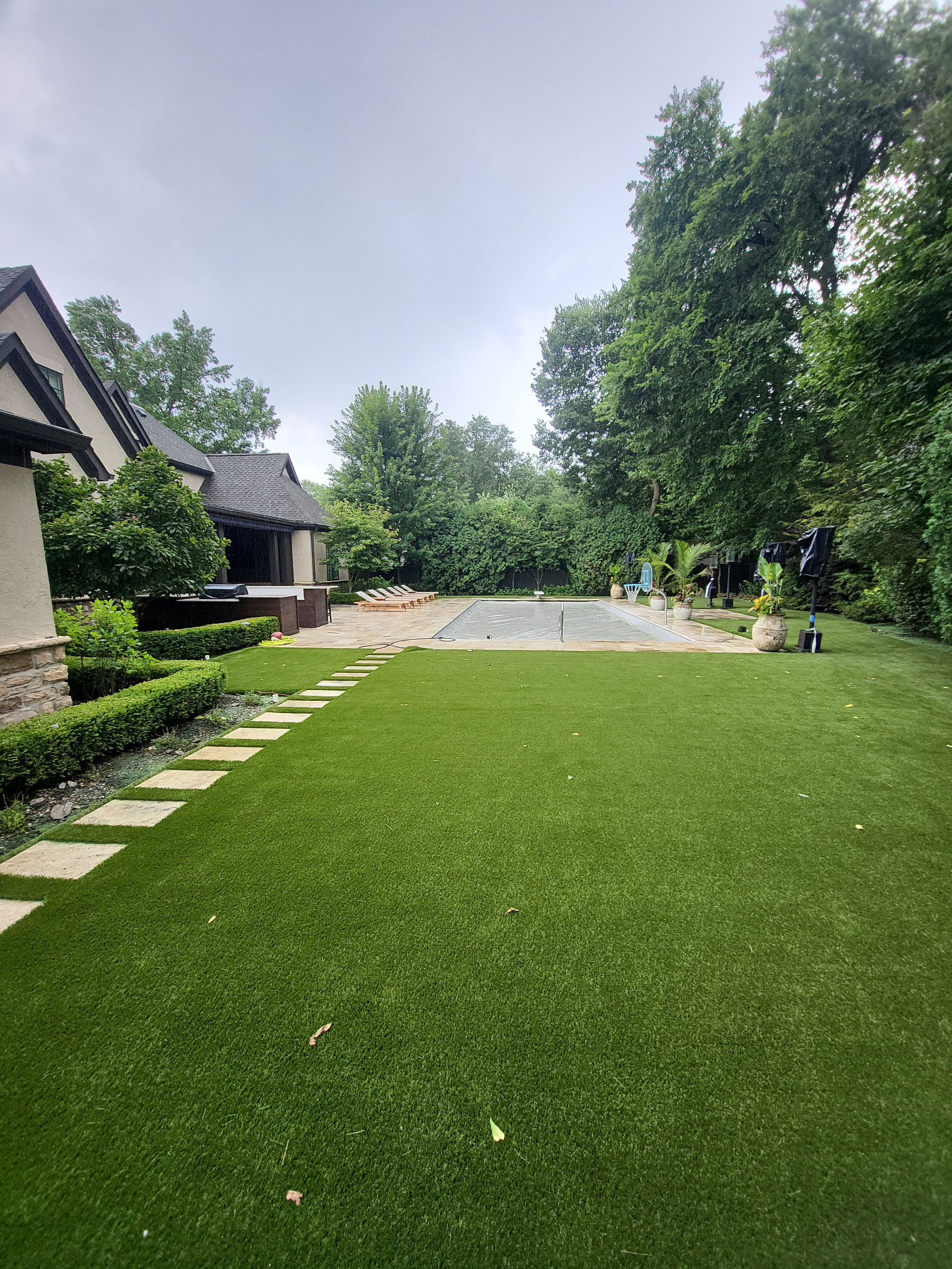 Upper Arlington Full Backyard Transformation by Southwest Greens Midwest