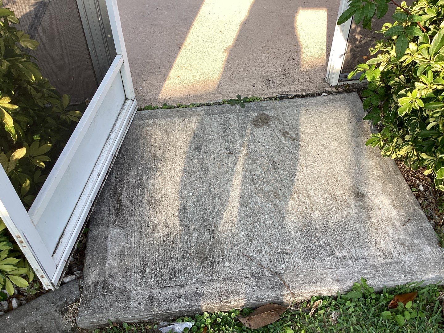 Patio using Pebble Beach by Amvet concrete coatings llc