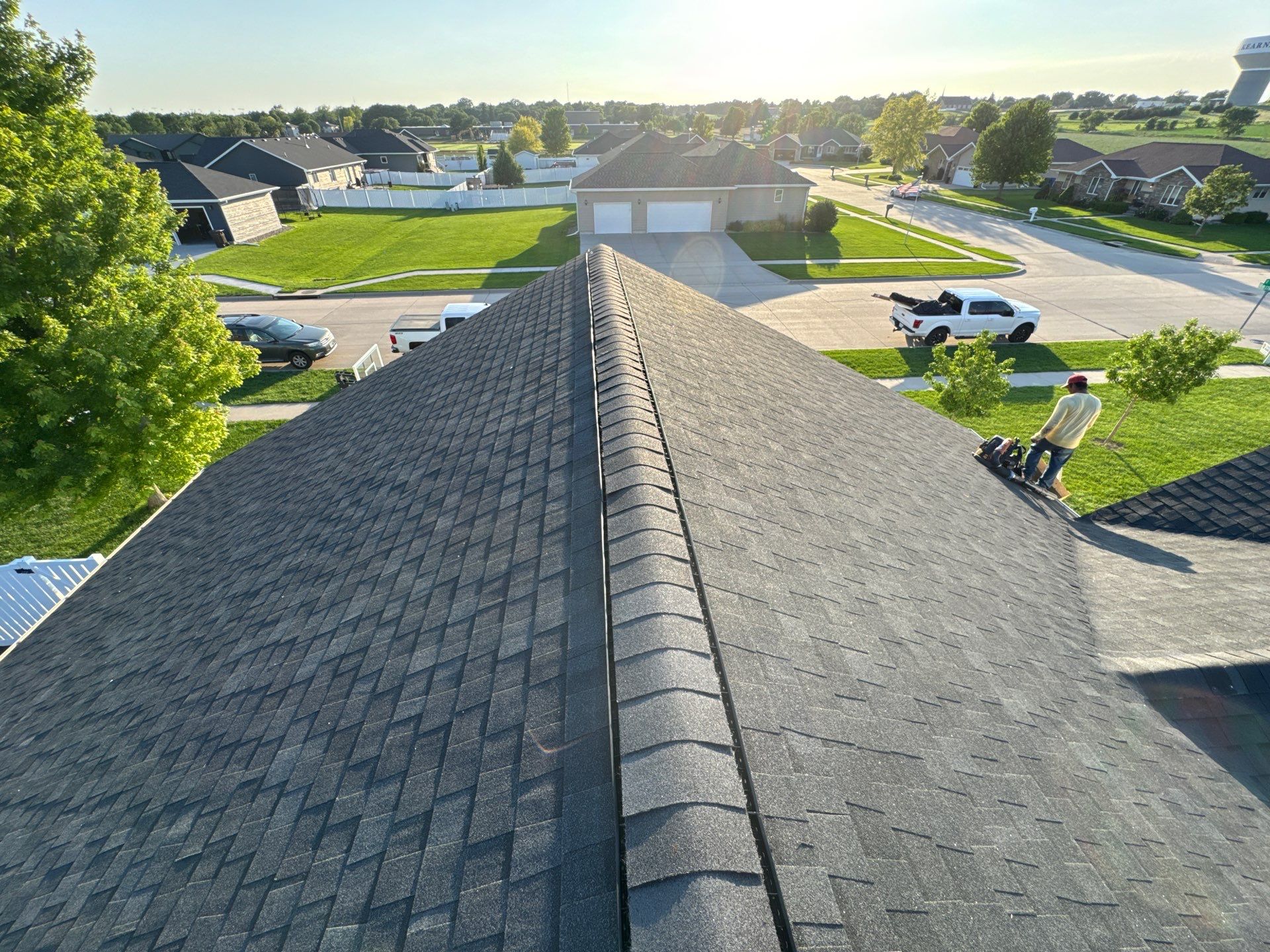 TAMKO Stormfighter Flex Rustic Black Roof in Kearney by Loyal Nine