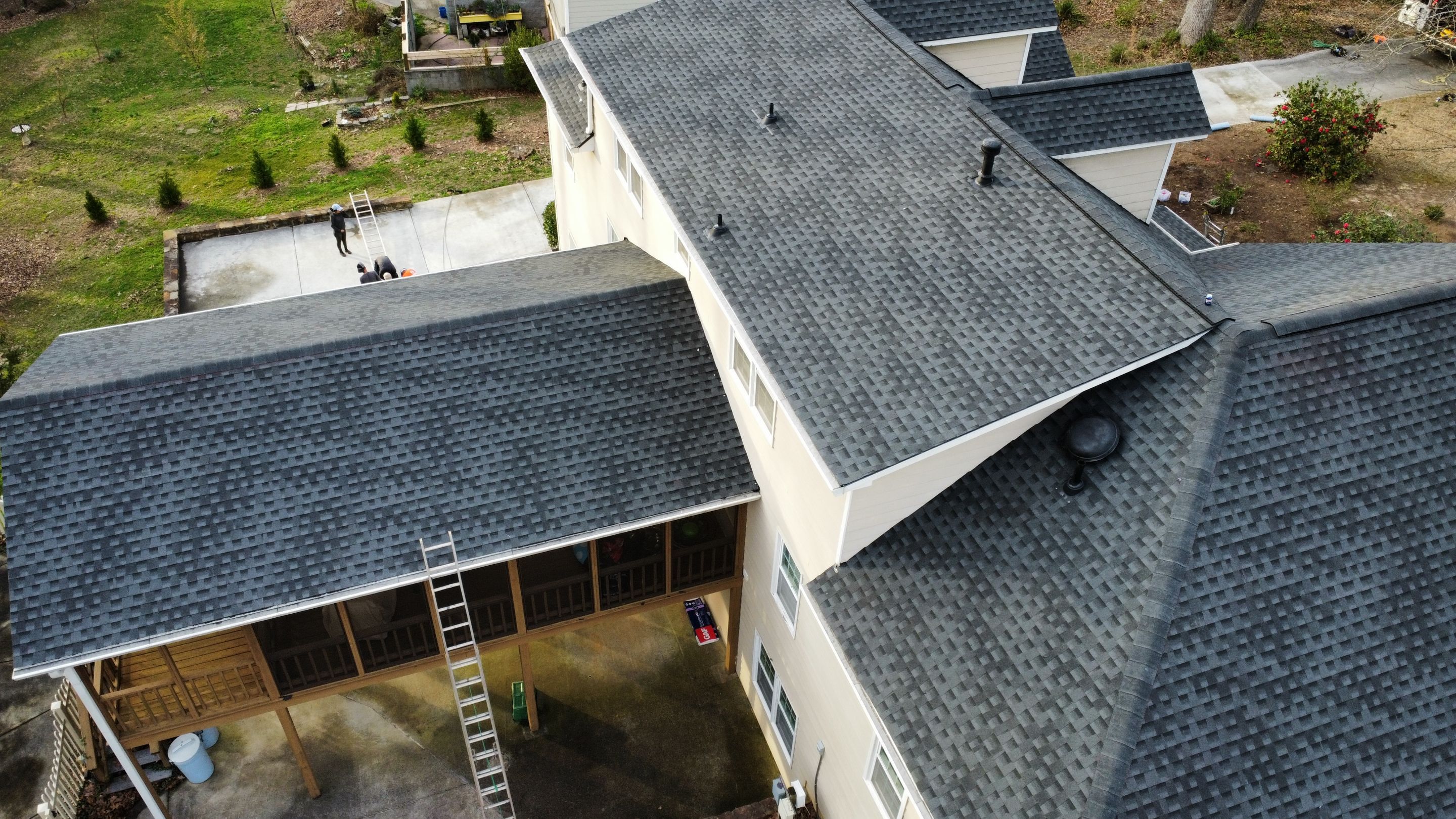 Powder Springs, GA Roof Replacement, GAF Timberline HDZ Charcoal by Reset Roofing