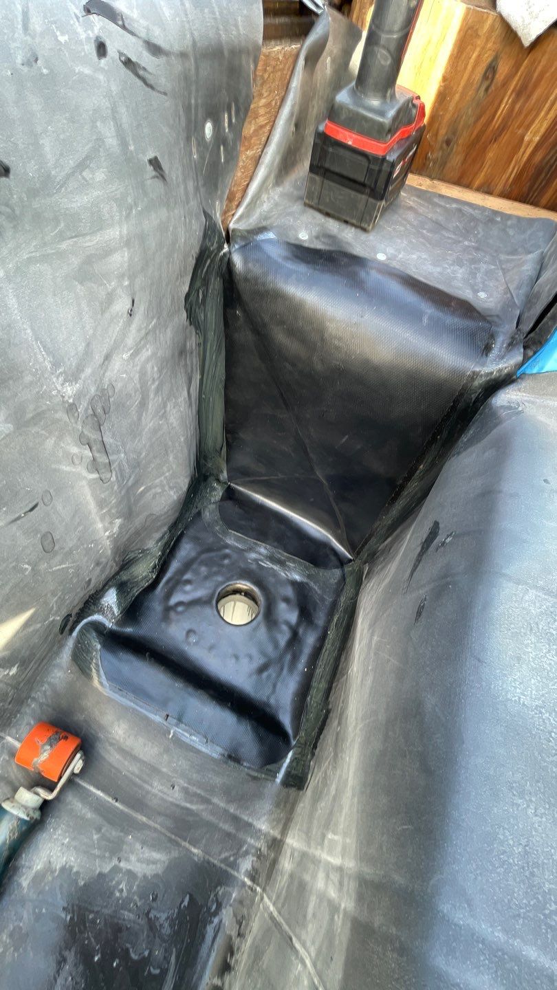 Commercial Roofing Installation using 12" Prolok metal and hidden gutters! by Top Notch Roofing Inc