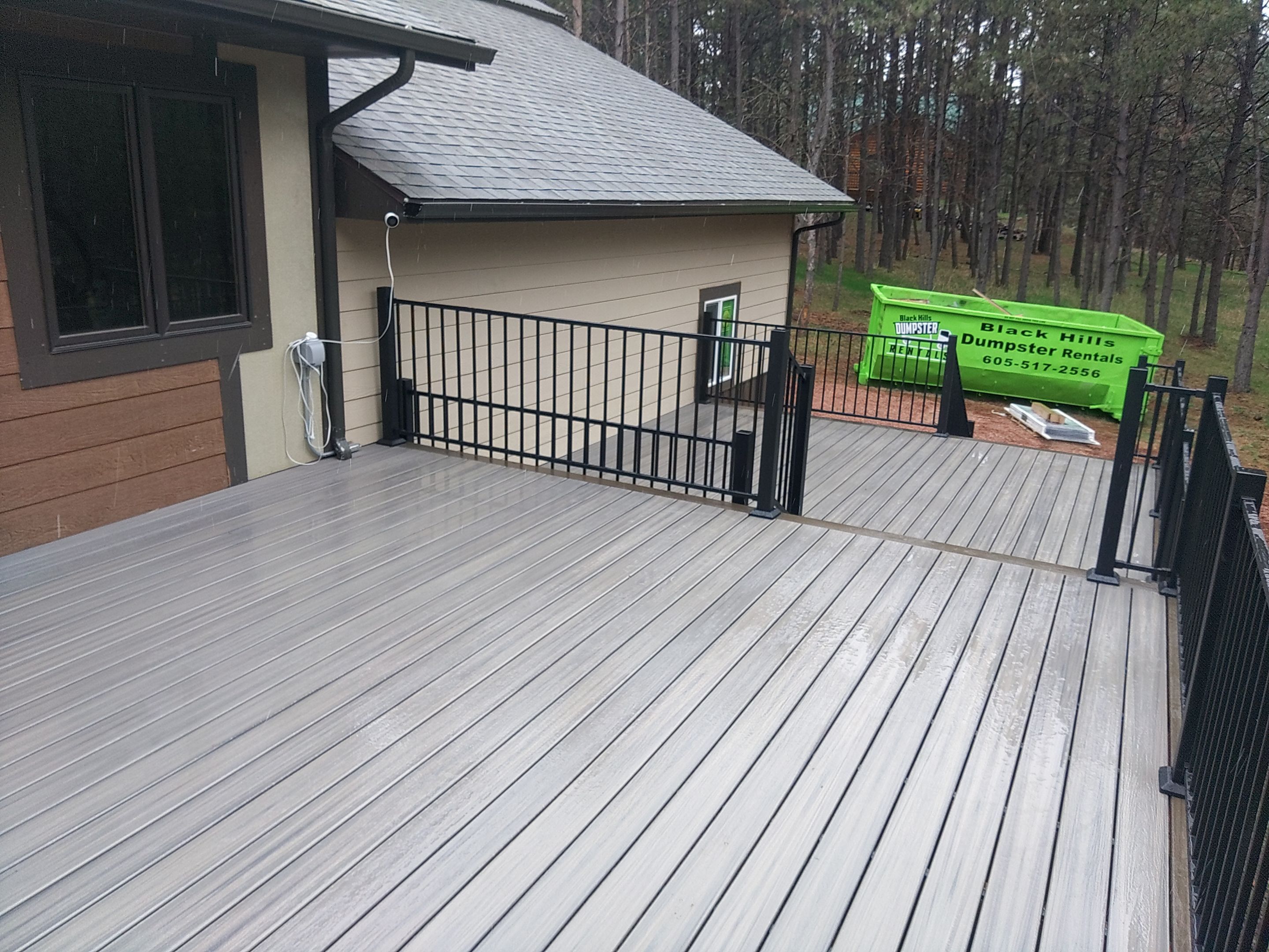 Deck Installation using Trex by Weather-Tite Exteriors LLC