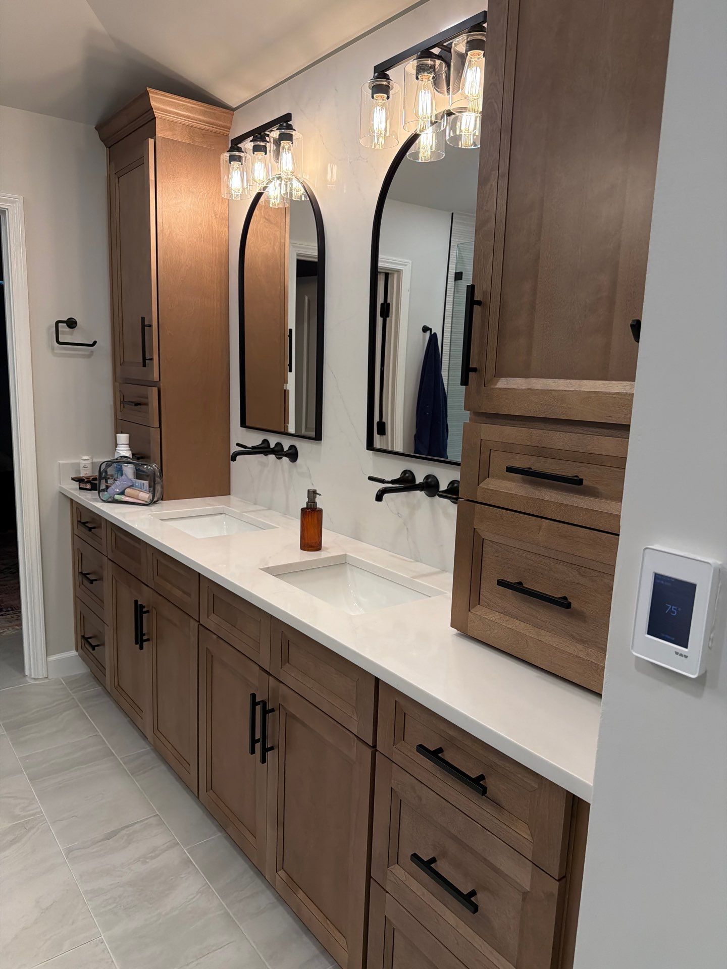 Bathroom Project in Alpharetta by Atlanta Design Group