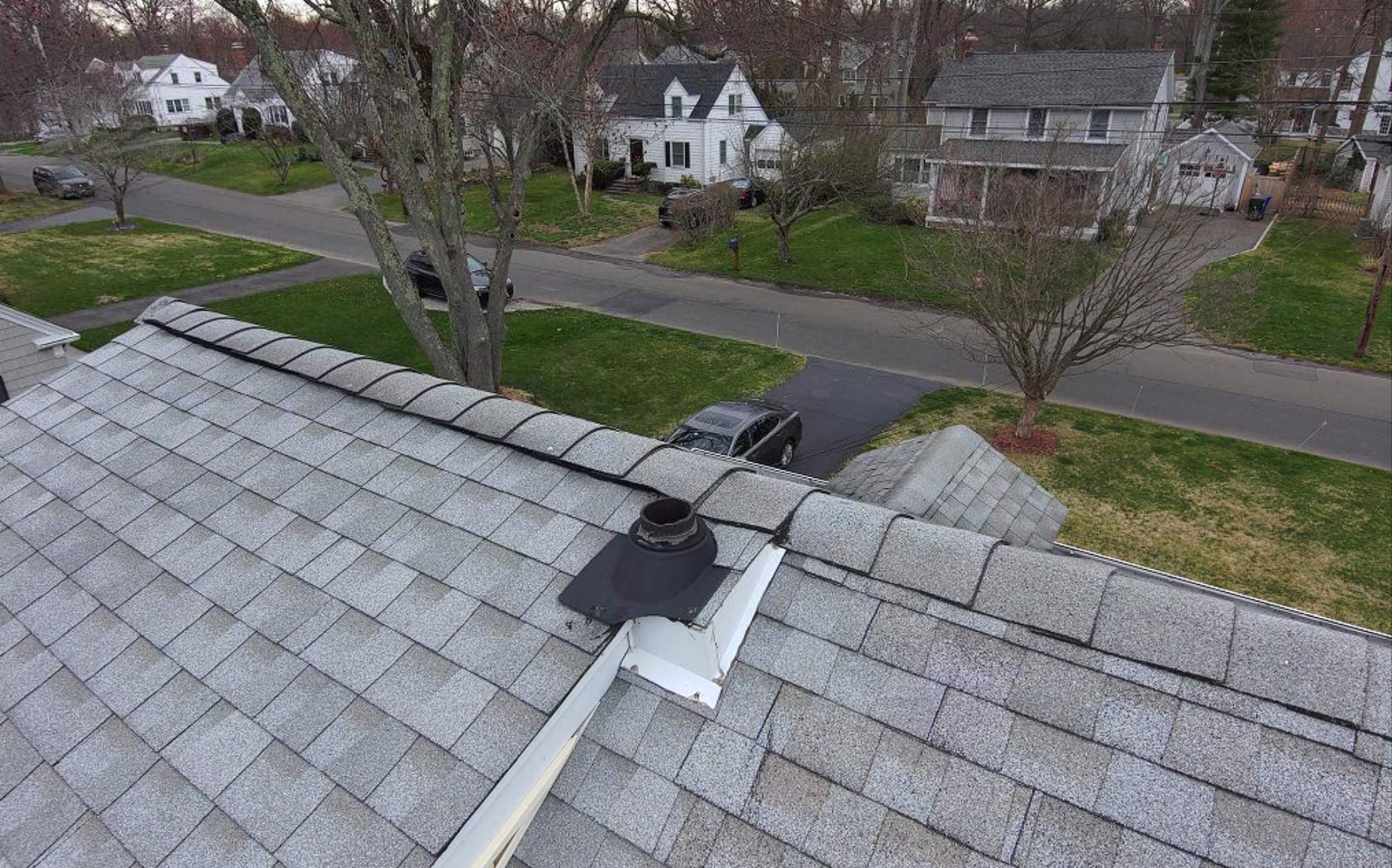 Residential Roofing Installation using Tamko Titan XT - Old English Pewter by A Plus Exterior