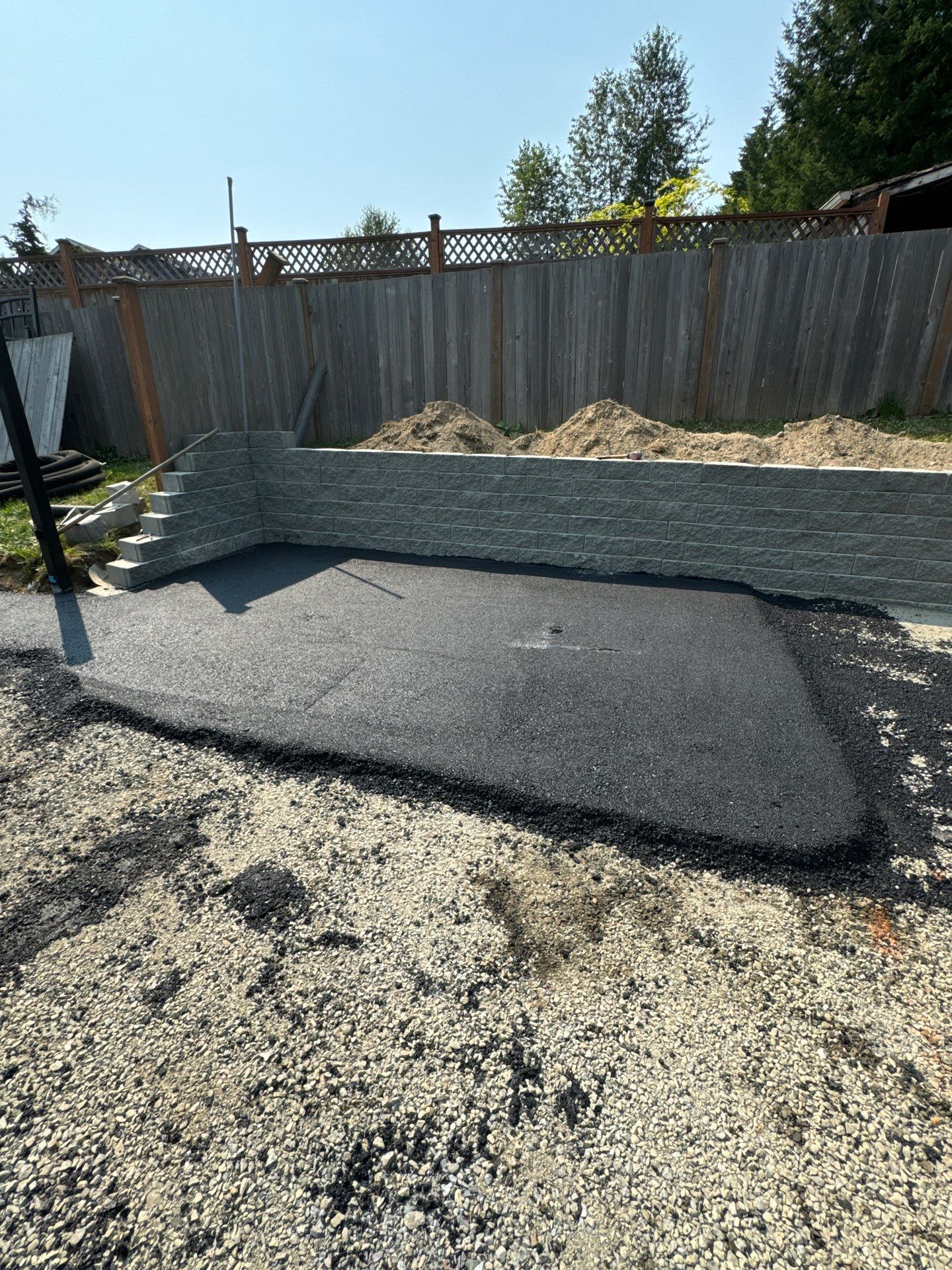 Joann | Asphalt Driveway & Retaining Wall  by Jireh Asphalt & Concrete Inc 