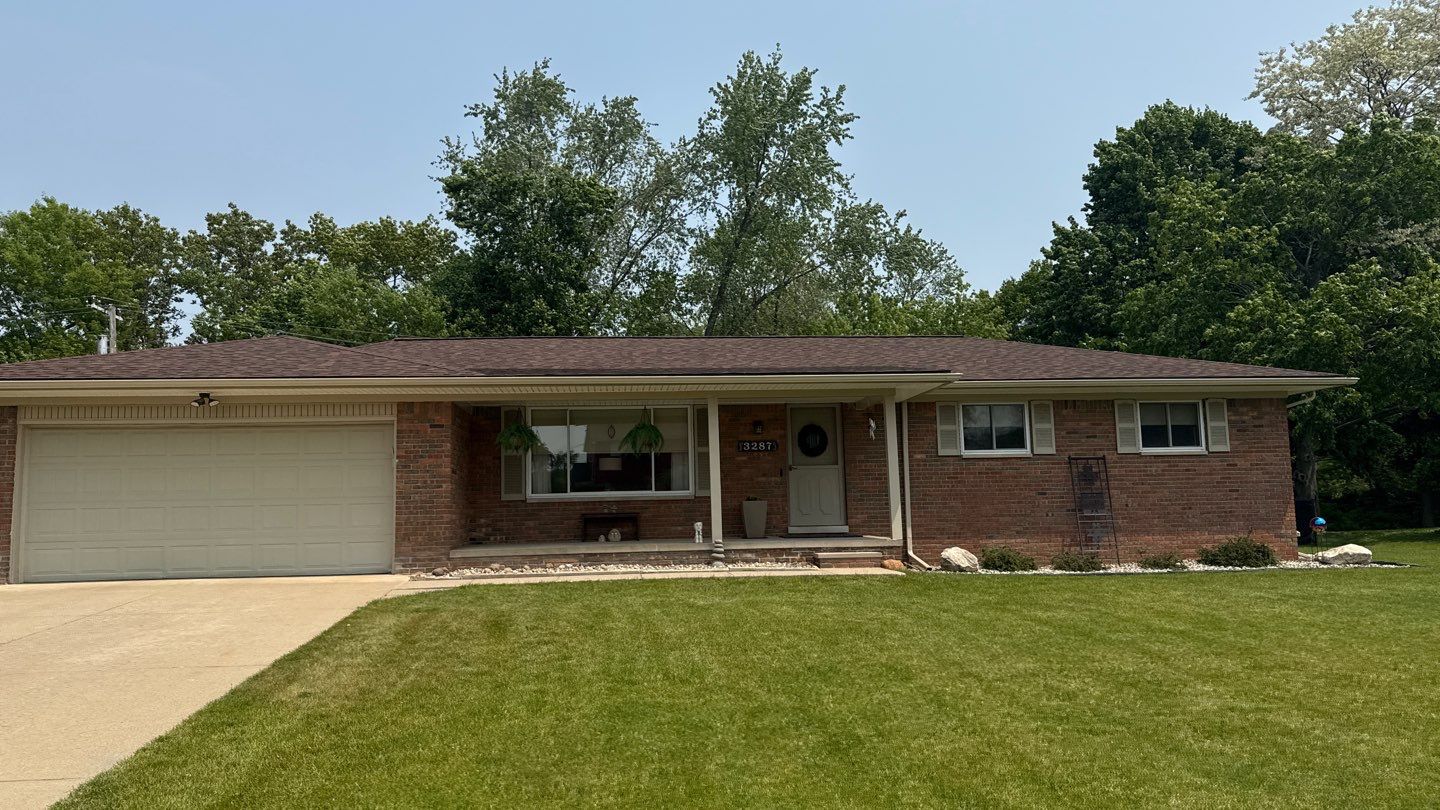 Roof Replacement using Owens Corning Brown Wood by 180 Contractors