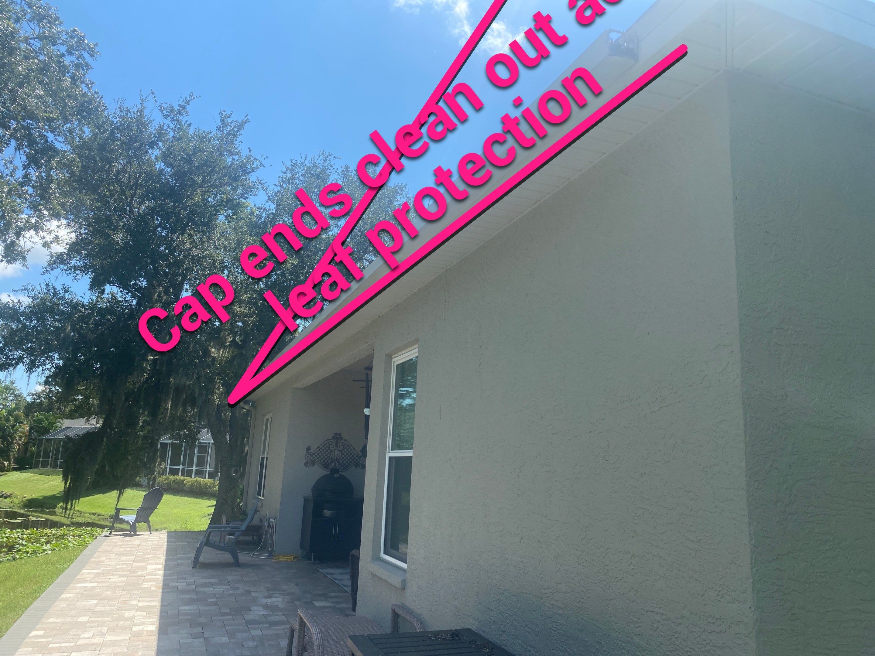 6 inch Seamless Gutters in Sarasota FL by Gutter Professors