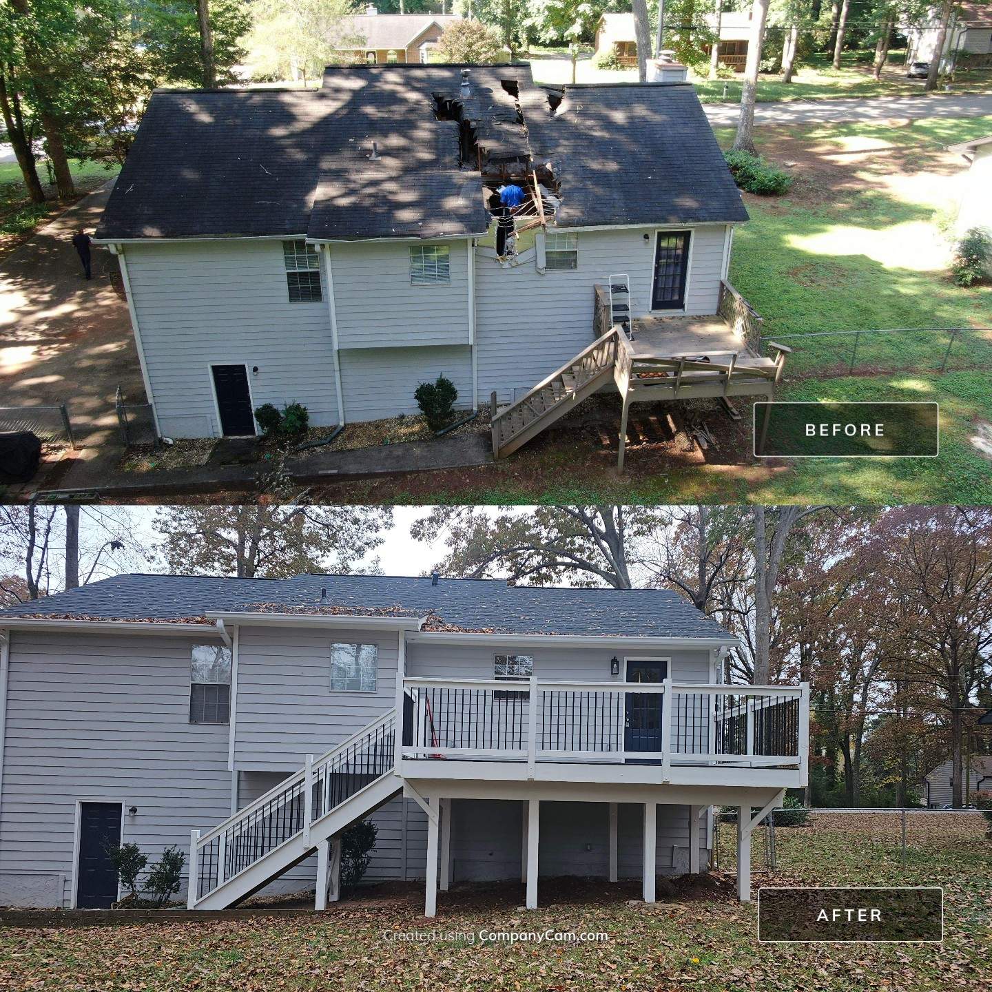 Tree Damage  by Ajayi Design and Construction 