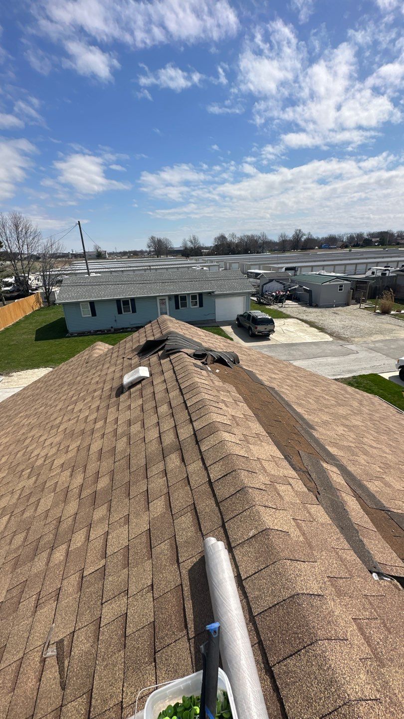 Residential Roofing Installation using GAF Timberline HDZ Charcoal by Nitro Roofing and Construction