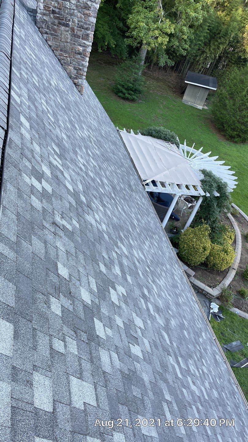Roof Replacement using IKO Dynasty by American Home Contractors