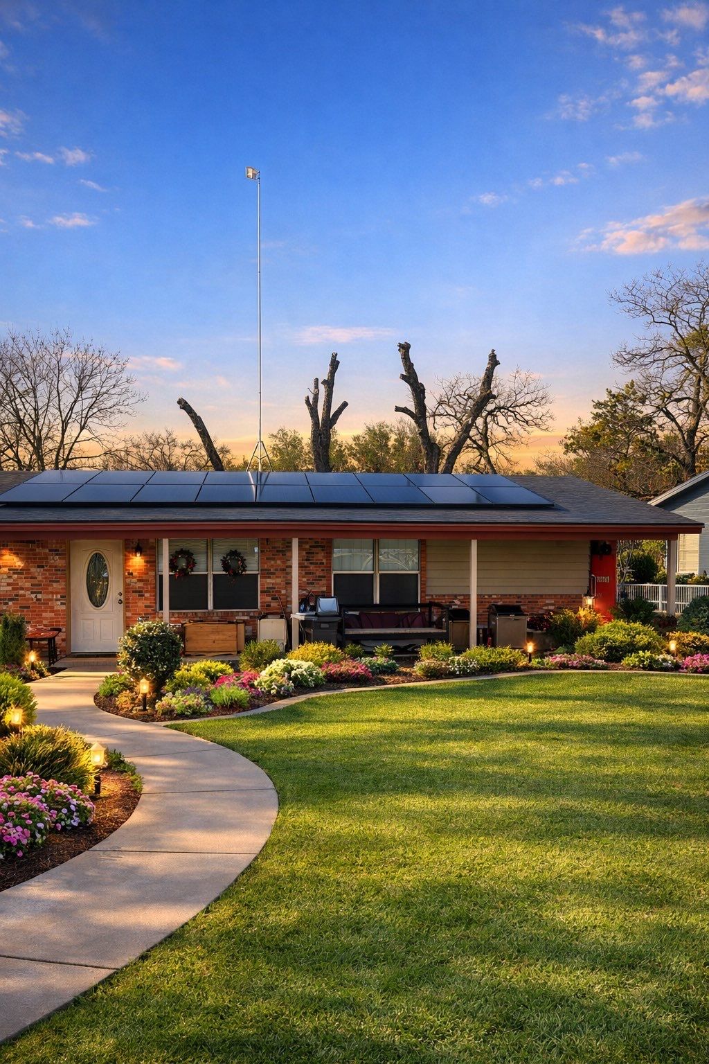 Project in Canton, TX by Trojan Solar