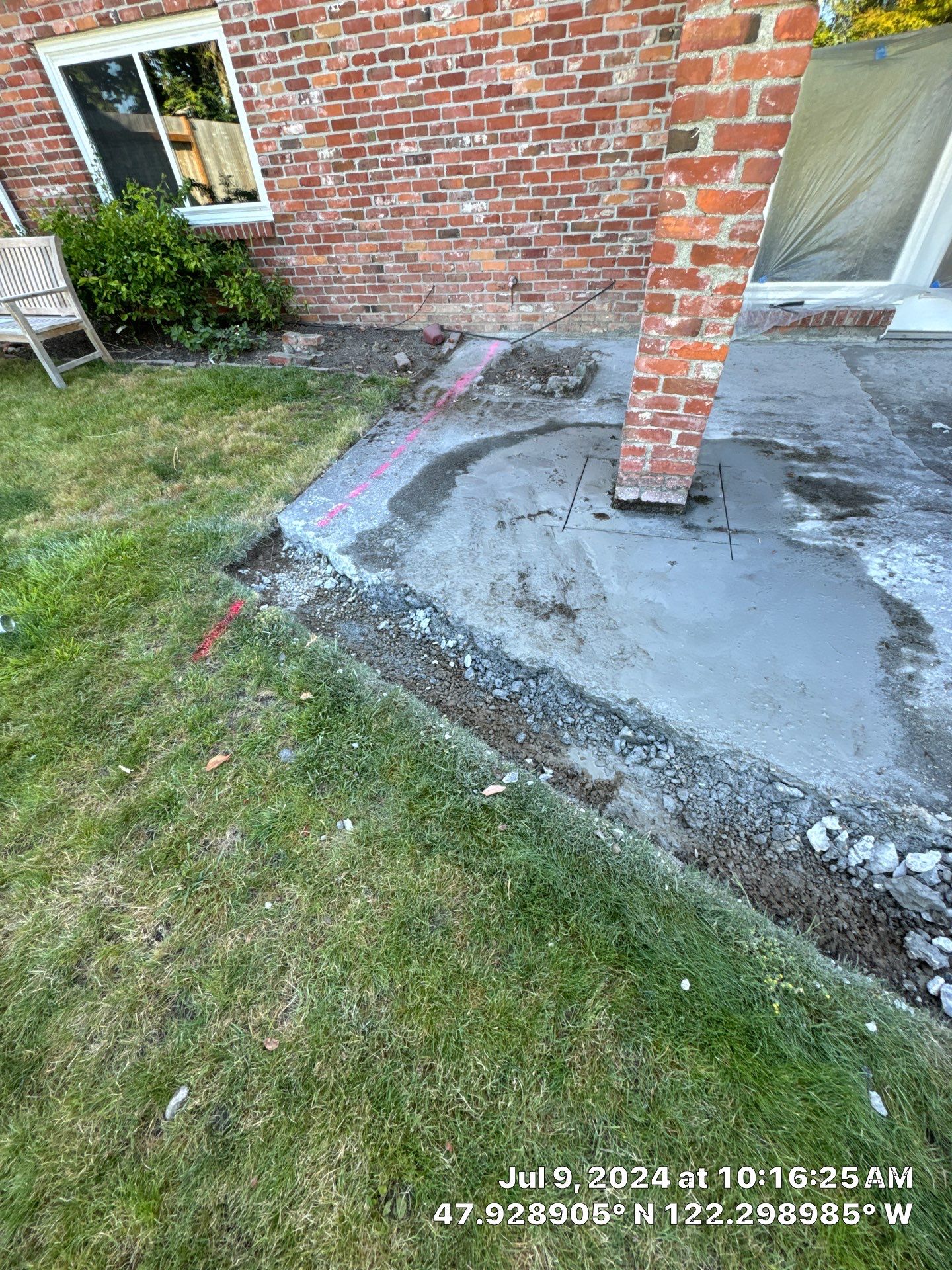 Susan | Concrete Patio by Jireh Asphalt & Concrete Inc 