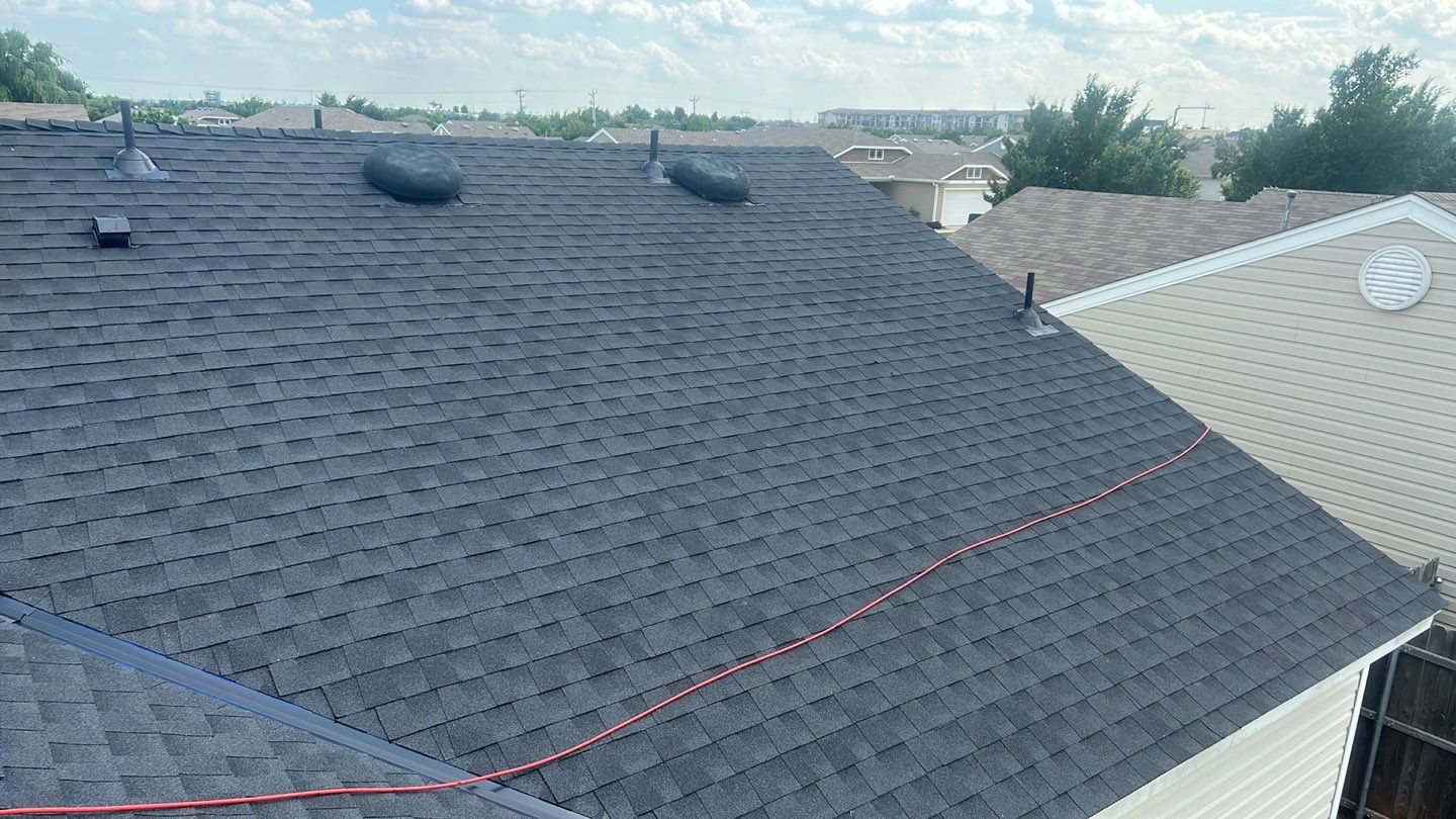 roof and vent replacement in Edmond by McCann's Roofing and Construction