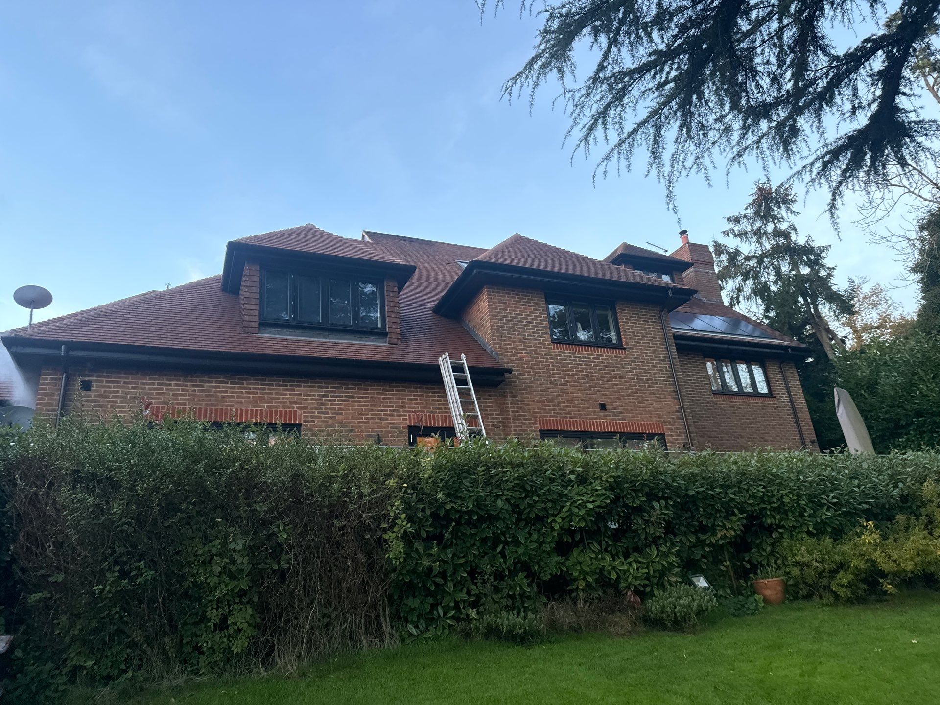 Roof Clean  - Moss Removal - Gutter Clean using Honda 15lpm Low Pressure Washing Machine by Ges Exterior Cleaning ltd